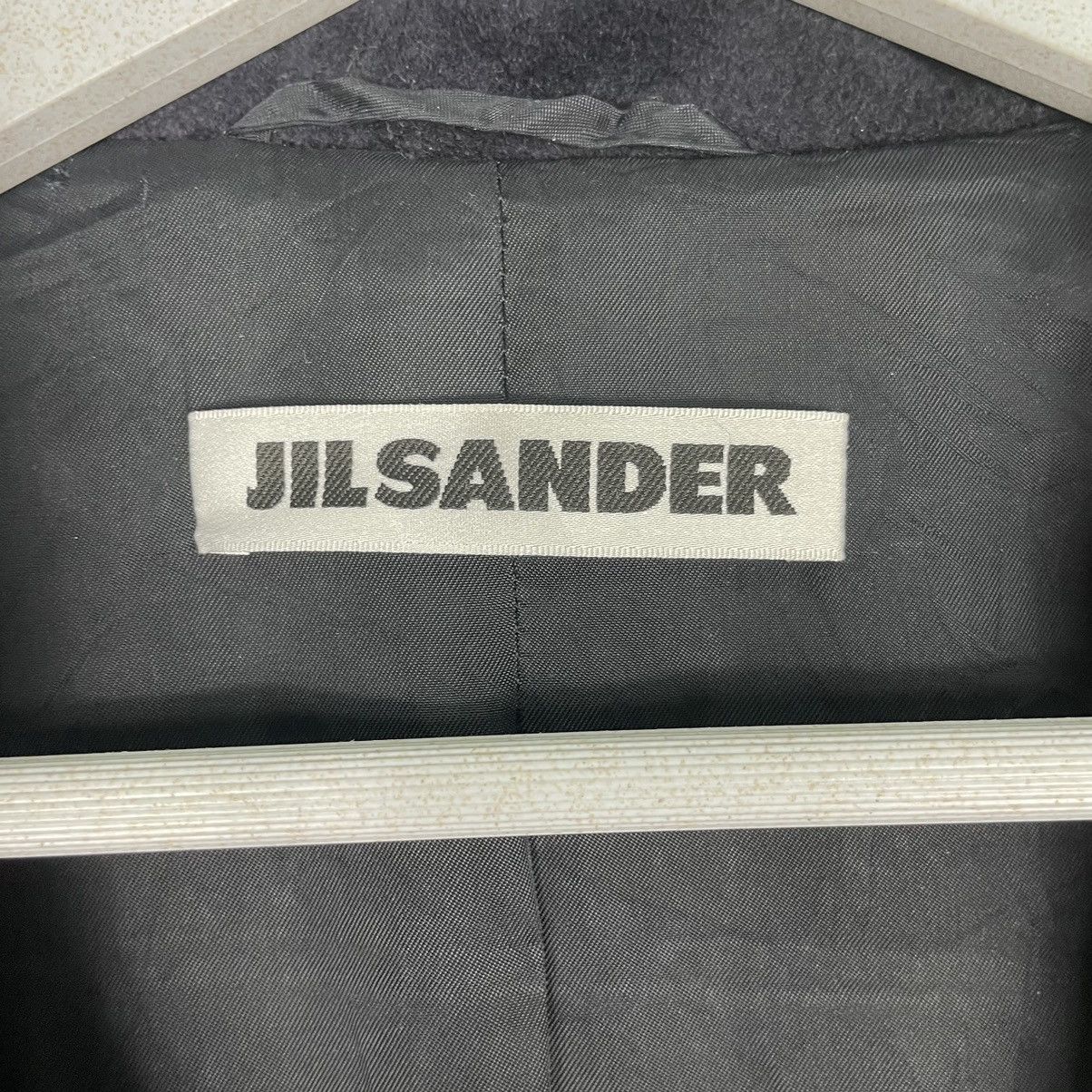 Jil Sander × Raf Simons 💥JIL SANDER BLACK COAT SINGLE BUTTON JACKET Size US M / EU 48-50 / 2 - 13 Thumbnail