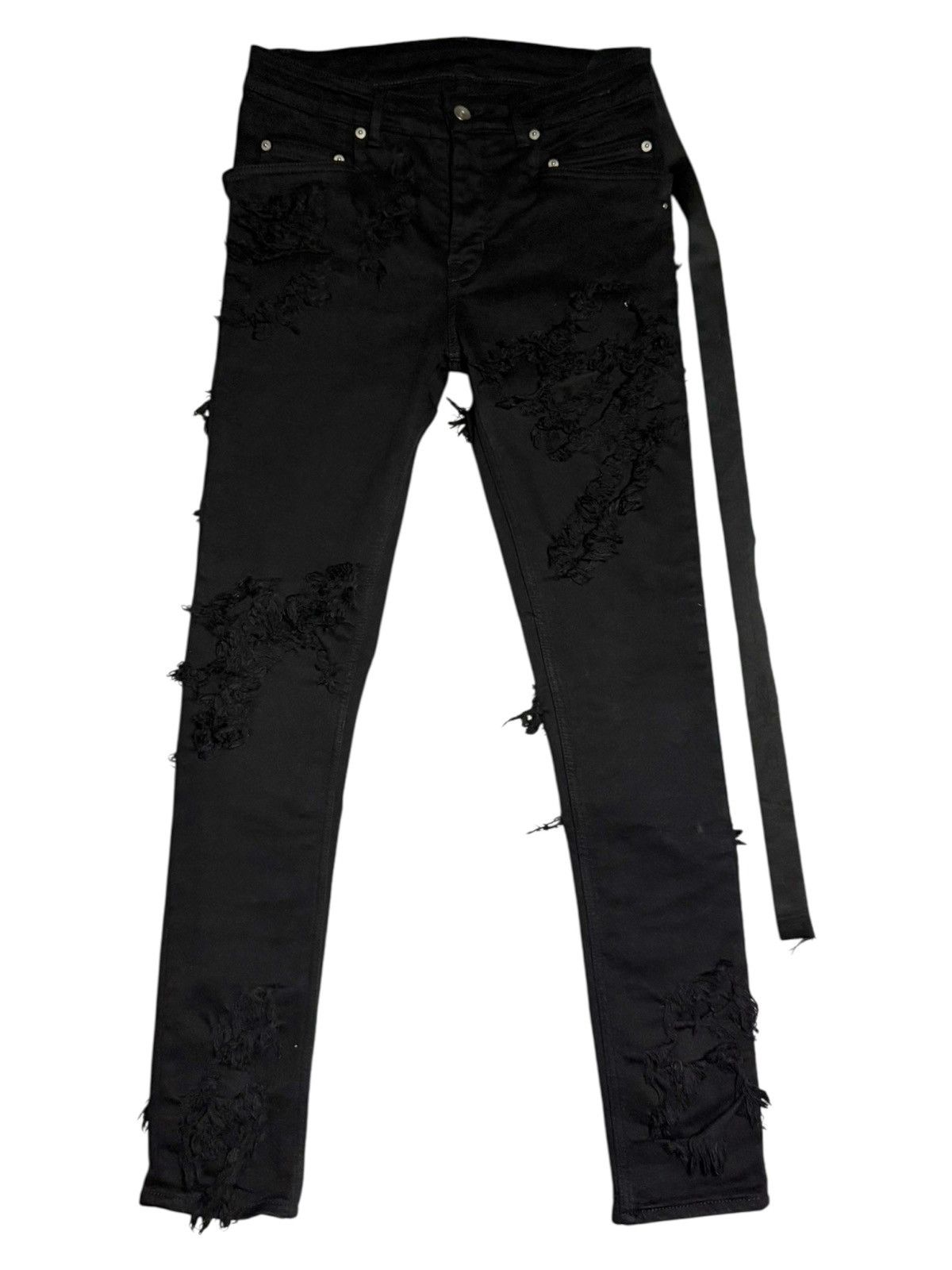 パンツ RICK OWENS tyrone cut luter coating FW21 パンツ RICK OWENS tyrone cut luter coating FW21 Rick Owens