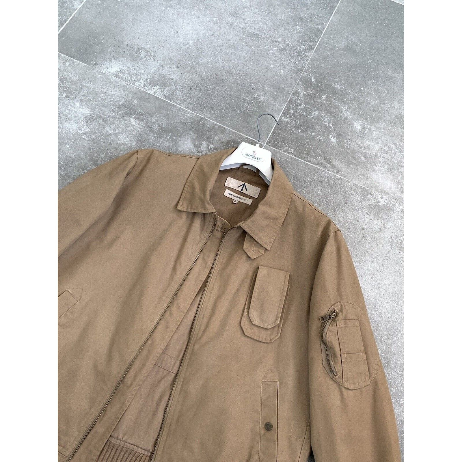Nigel Cabourn Men's NIGEL CABOURN Utility Bomber Coat Jacket Size XL EU 54 Size US XL / EU 56 / 4 - 10 Thumbnail