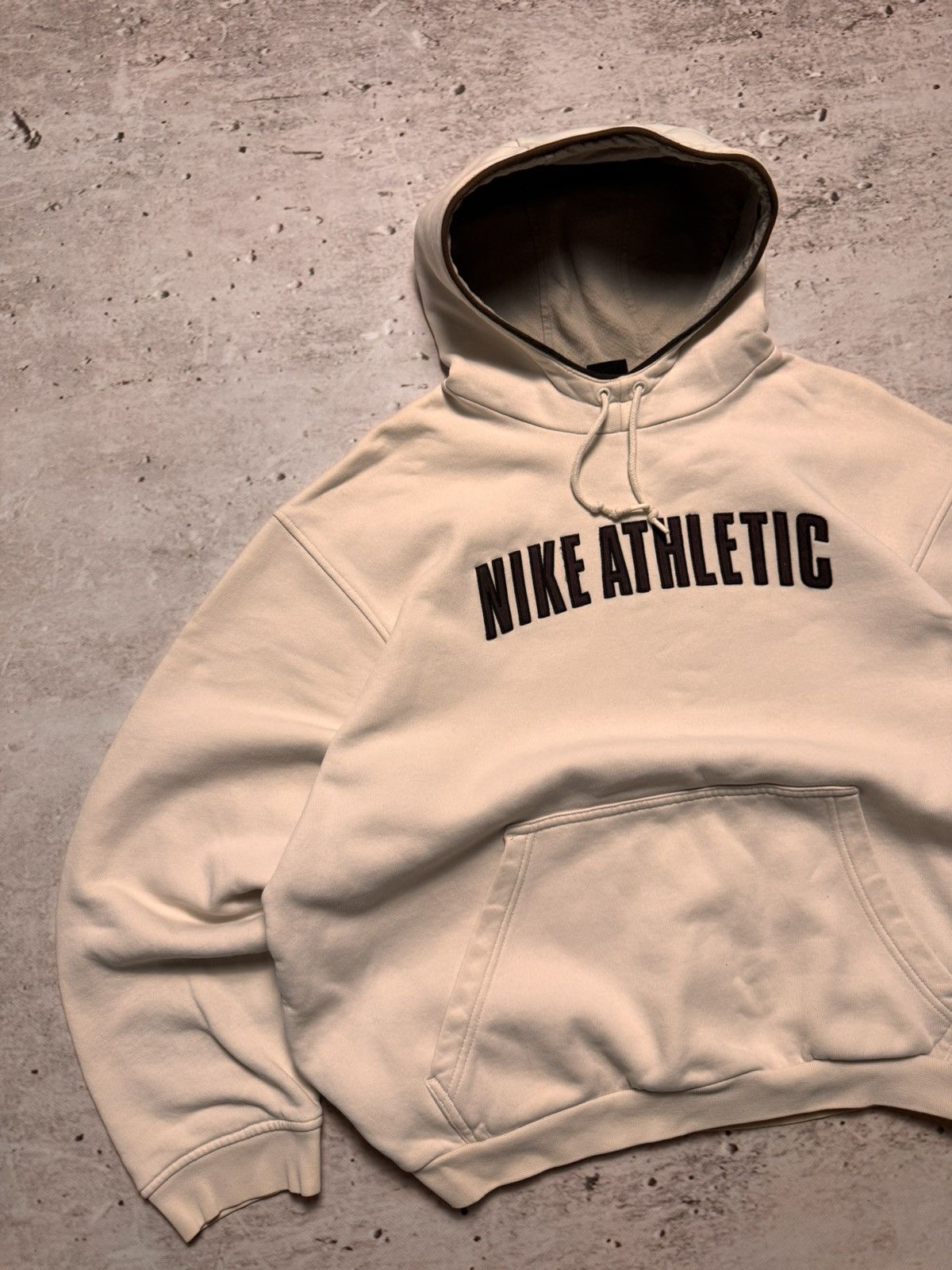 Nike × Vintage NIKE VINTAGE CENTER LOGO OVERSIZE BOXY HOODIE Size US L / EU 52-54 / 3 - 2 Thumbnail