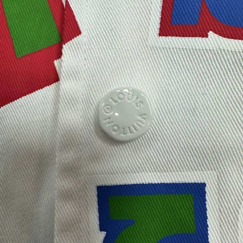 Louis Vuitton Louis Vuitton NBA co-branded monogrammed short-sleeved shi Size US L / EU 52-54 / 3 - 6 Thumbnail