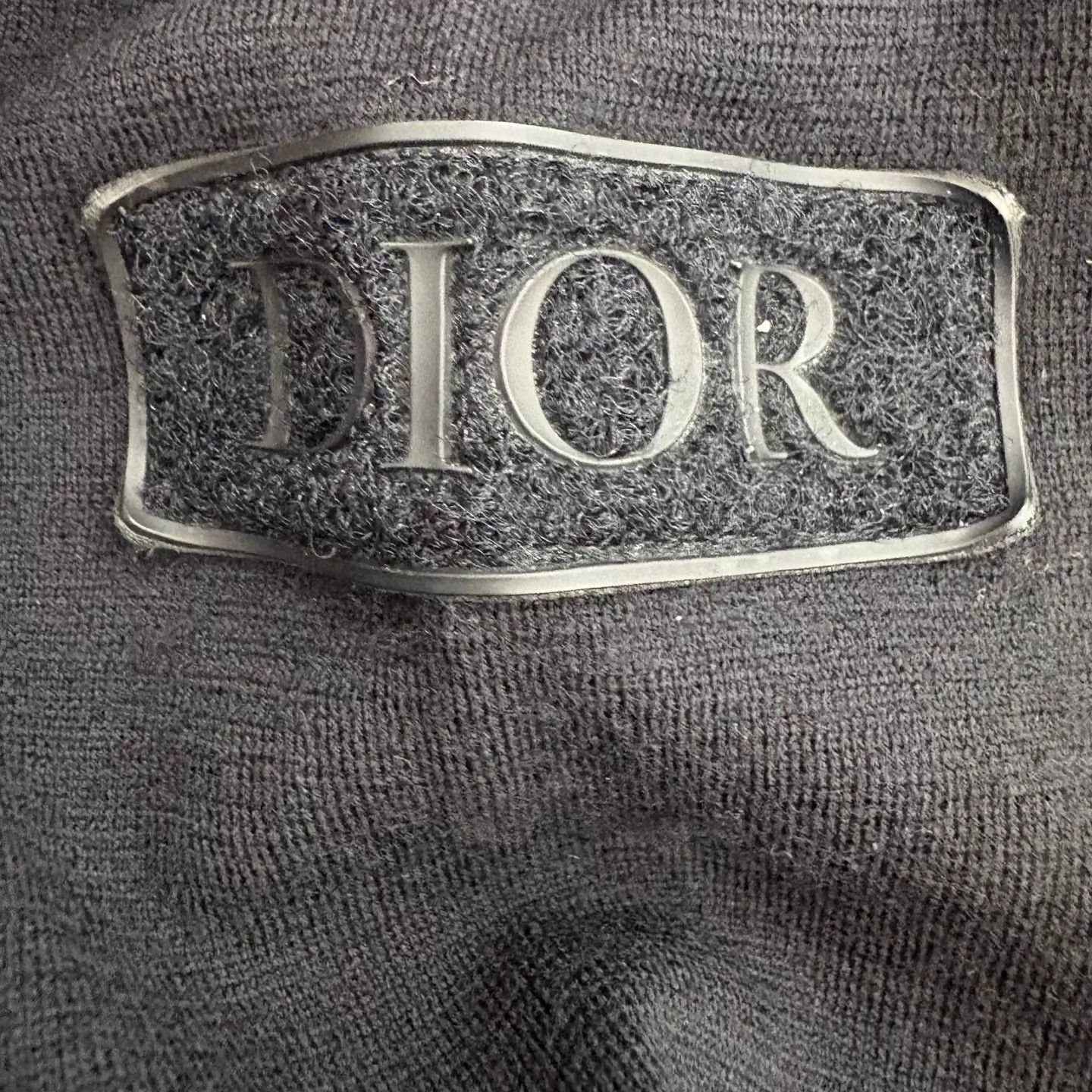 Dior Dior Black Logo Slim Cashmere Blend LS Top L new Size US L / EU 52-54 / 3 - 5 Thumbnail