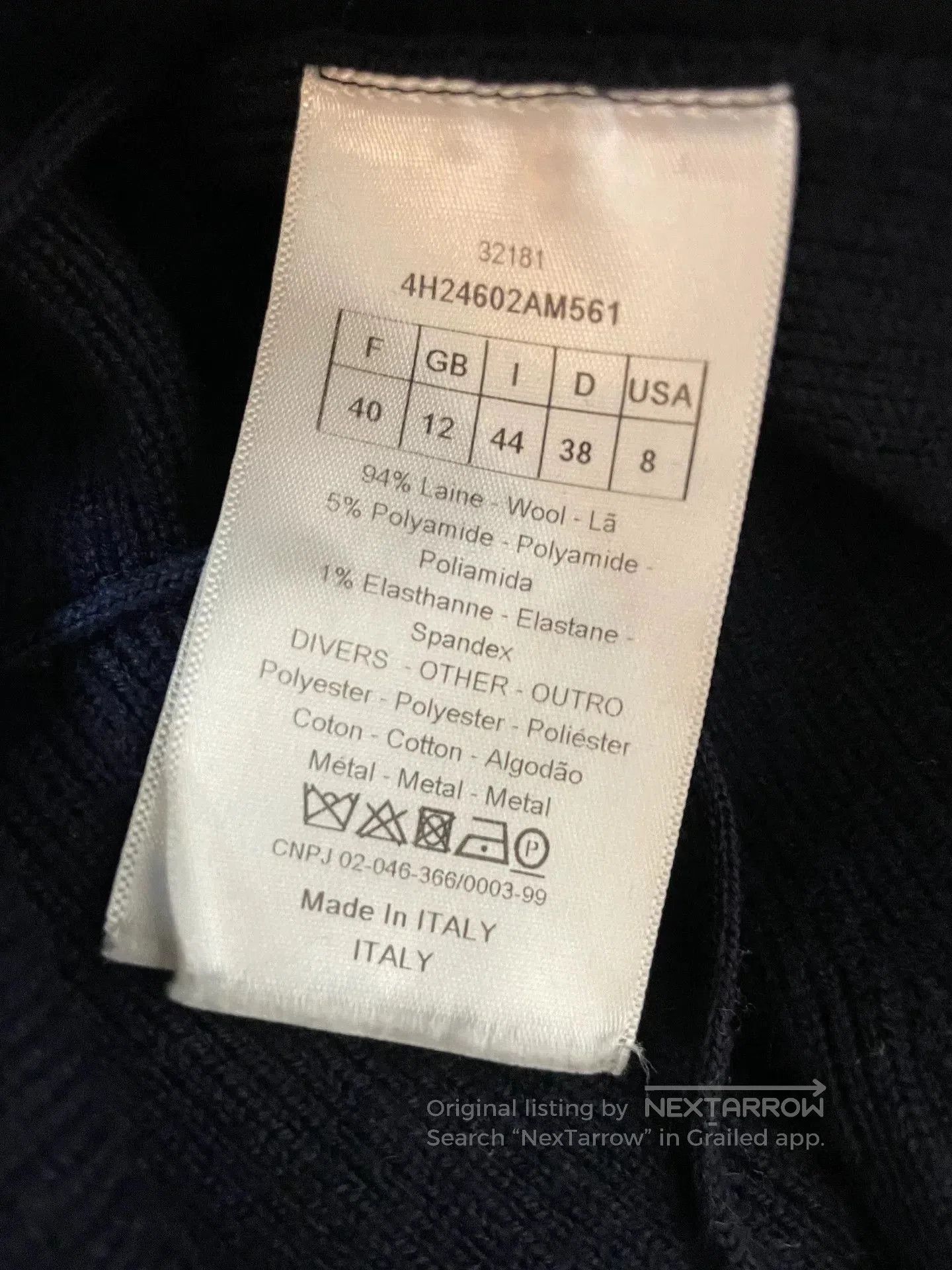 Dior Dior Wool Dress. Size S / US 4 / IT 40 - 4 Thumbnail
