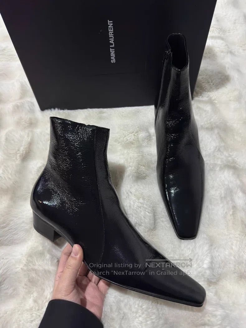 Saint Laurent Paris Saint Laurent Paris Boots Size US 10 / EU 43 - 1 Thumbnail