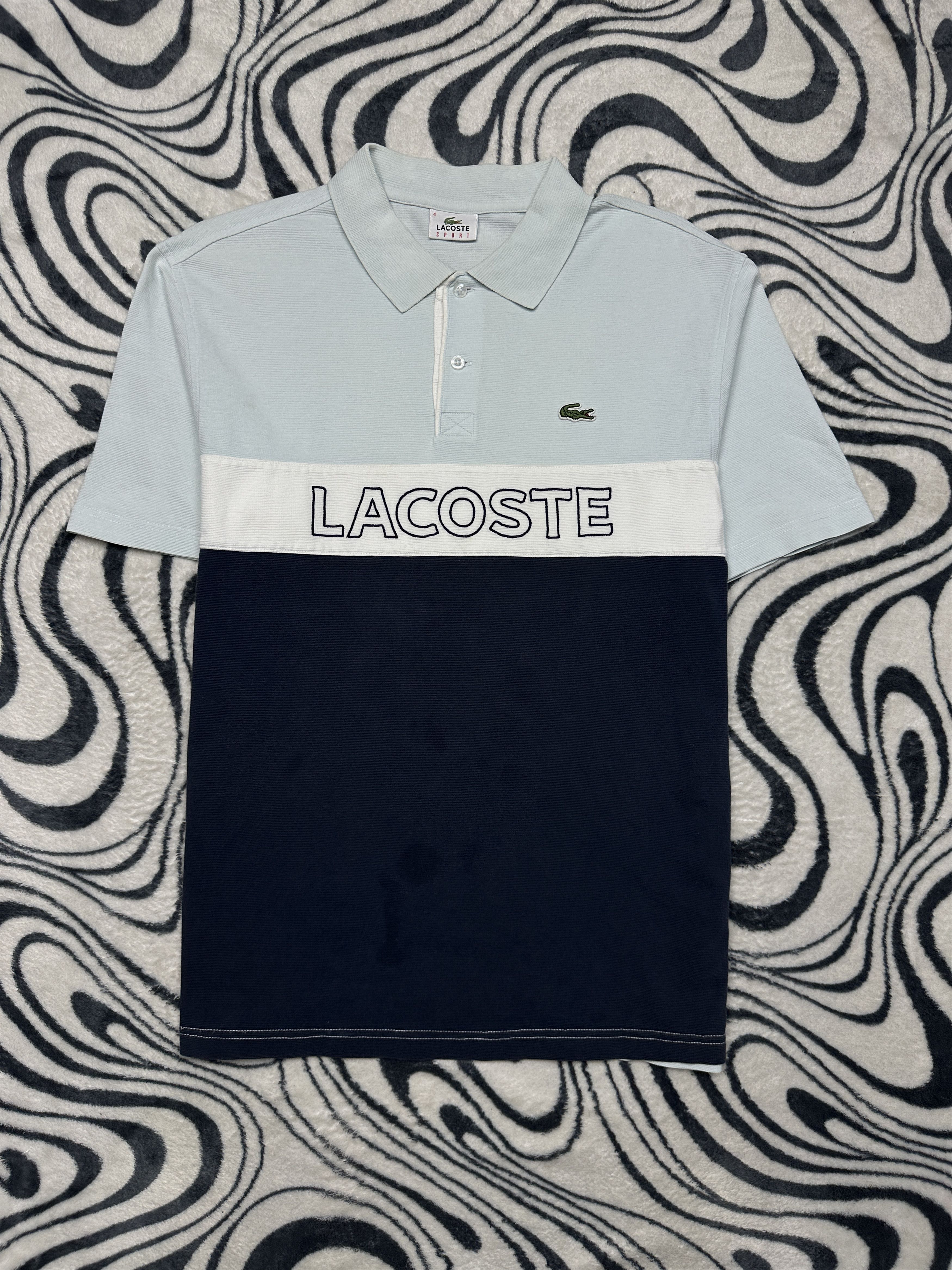 Lacoste Lacoste Vintage Mens Big Logo Polo Shirt Size US M / EU 48-50 / 2 - 1 Thumbnail