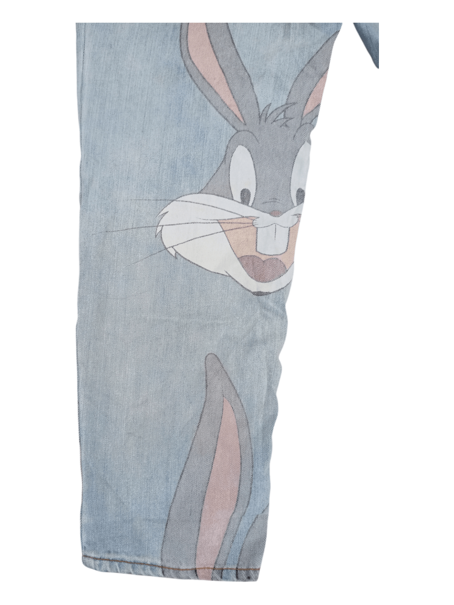 Divided LOONEY TUNES BUGS BUNNY Hip Hop Baggy Street Fashion Jeans Size 31" - 12 Thumbnail