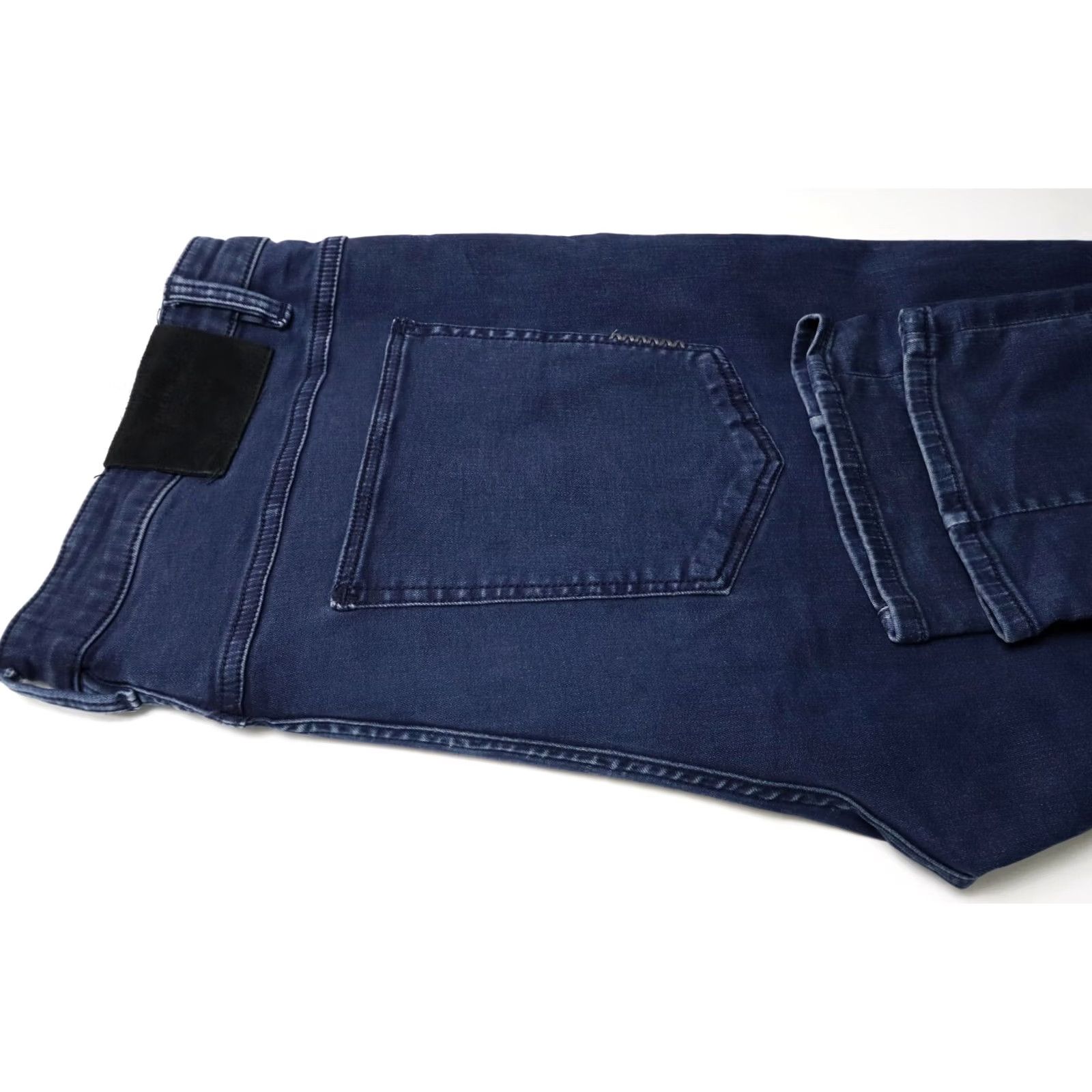 Vintage Neuw Jeans Men's Ray Tapered Blue Denim Button Fly Stretched W38/L34 Size US 38 / EU 54 - 7 Thumbnail