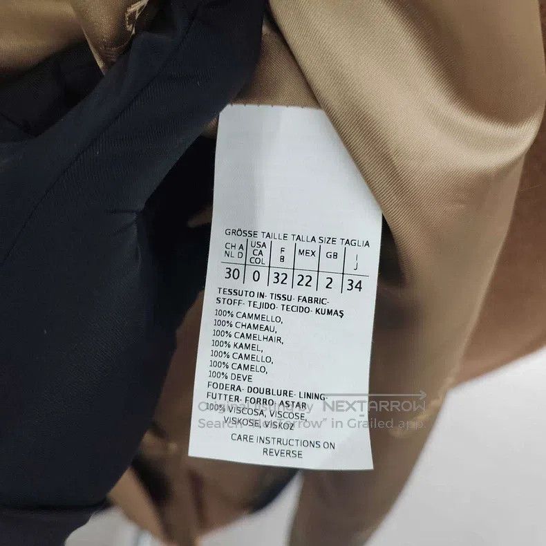 Max Mara Max Mara Camel Coat Size XXS / US 00 / IT 34 - 7 Thumbnail