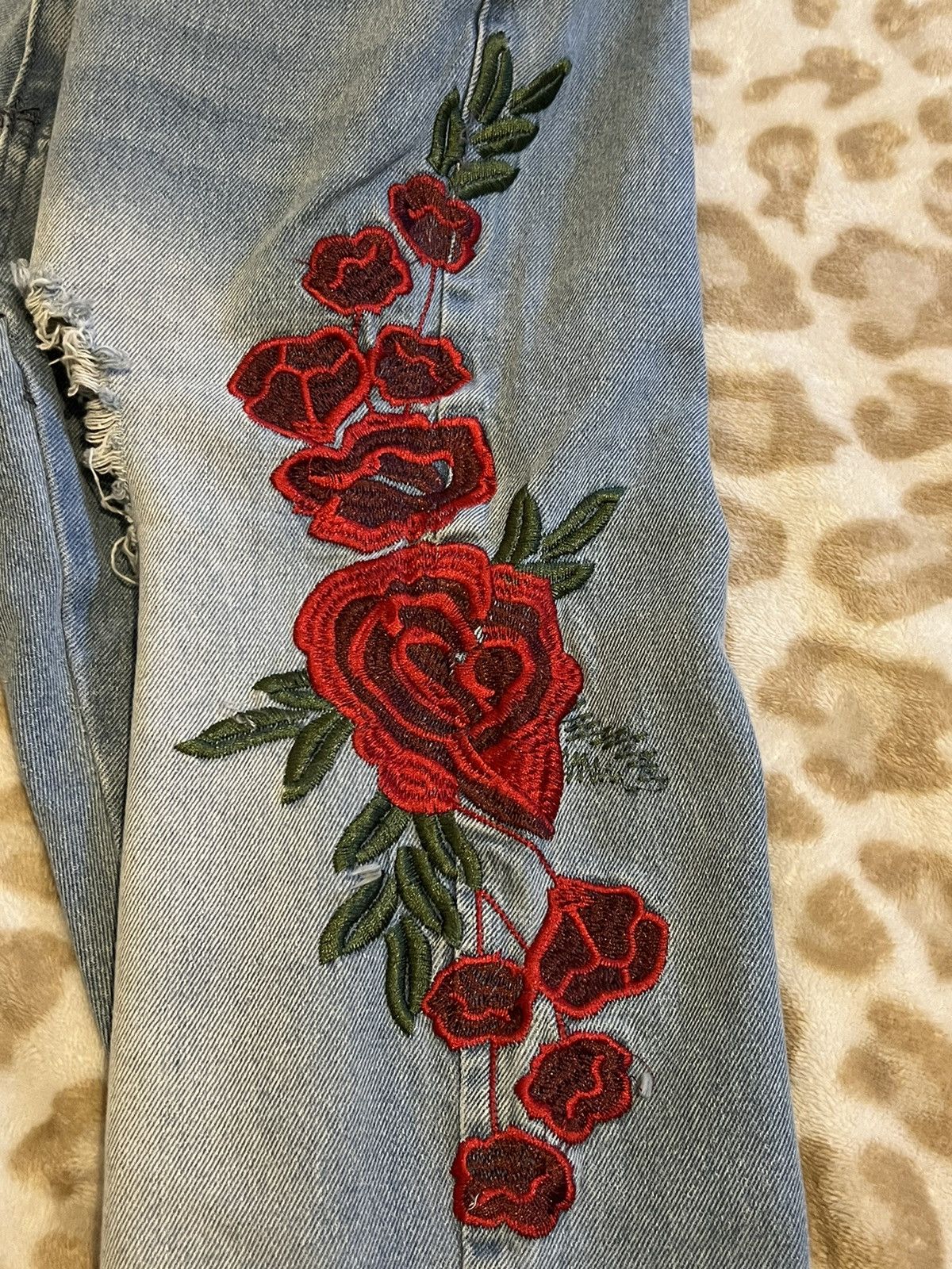Young And Reckless Young & Reckless Rose Jeans Size 36 NEW Size US 36 / EU 52 - 5 Thumbnail