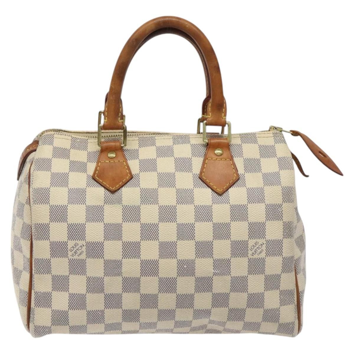 Louis Vuitton Speedy 25 Beige Canvas Handbag (Pre-Owned) Size ONE SIZE - 1 Thumbnail