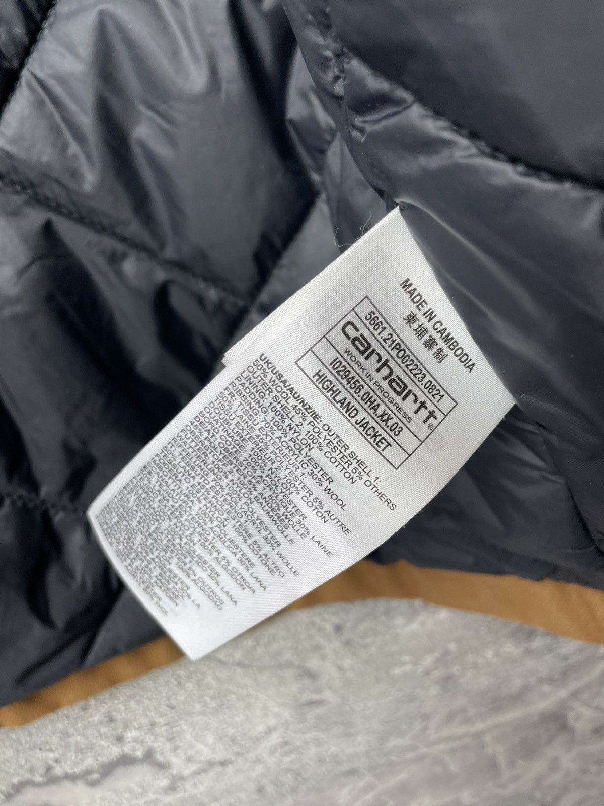 Carhartt Wip Carhartt Wip Highland Jacket Brown Size: M Size US M / EU 48-50 / 2 - 12 Thumbnail