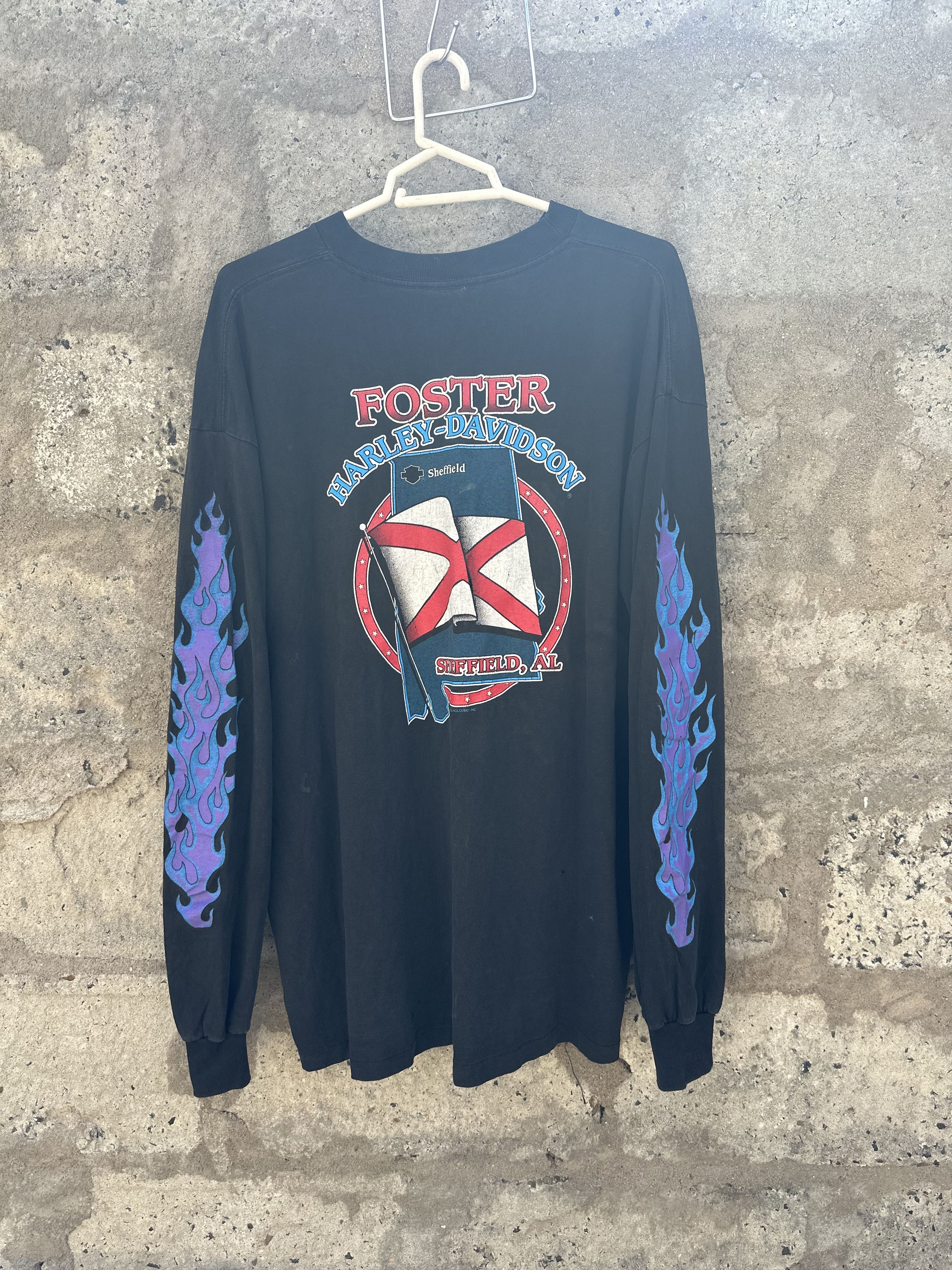 Harley Davidson Vintage Harley-Davidson T-Shirt “Chrome Sweet Chrome” Black Size US XXL / EU 58 / 5 - 11 Thumbnail