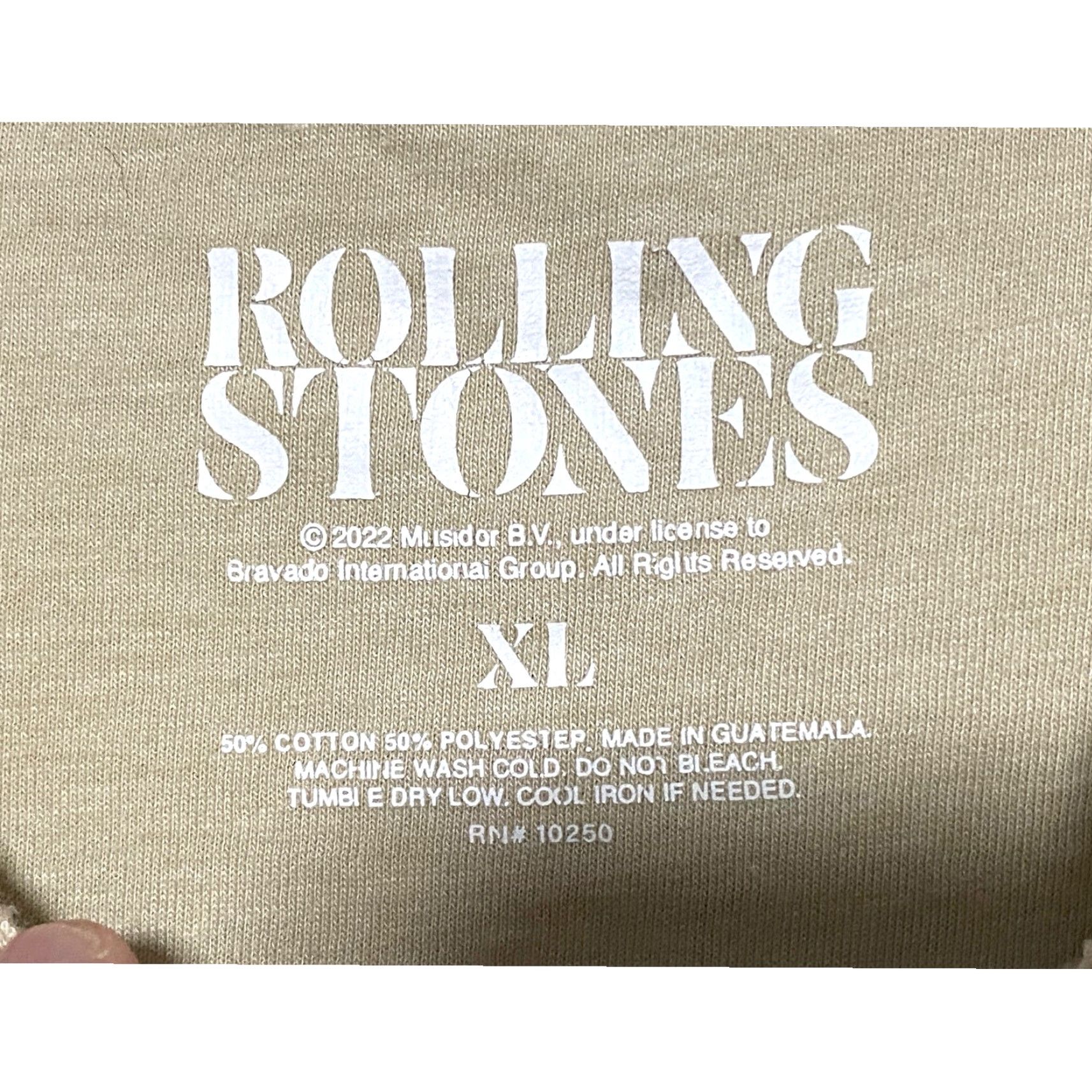 Vintage VINTAGE The Rolling Stones 60th Anniversary Tongue Sweatshirt Womens XL Rock Neon Festival Shirt Size XL / US 12-14 / IT 48-50 - 5 Thumbnail