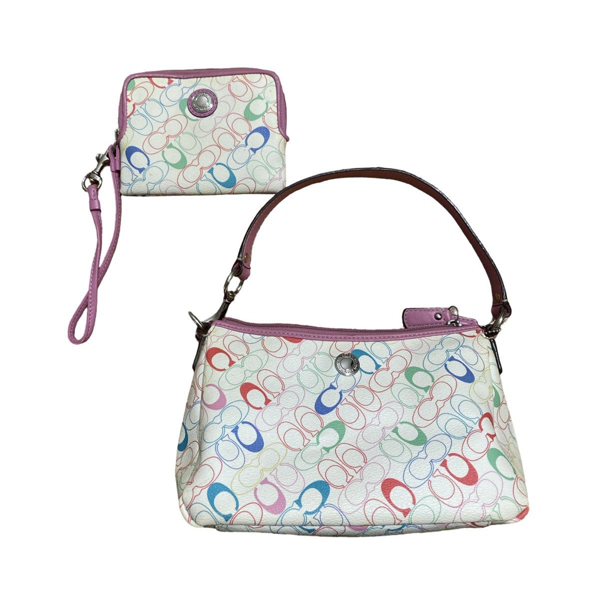 Coach Vintage Coach Multi-Colour Satchel and Wallet set Size ONE SIZE - 1 Thumbnail
