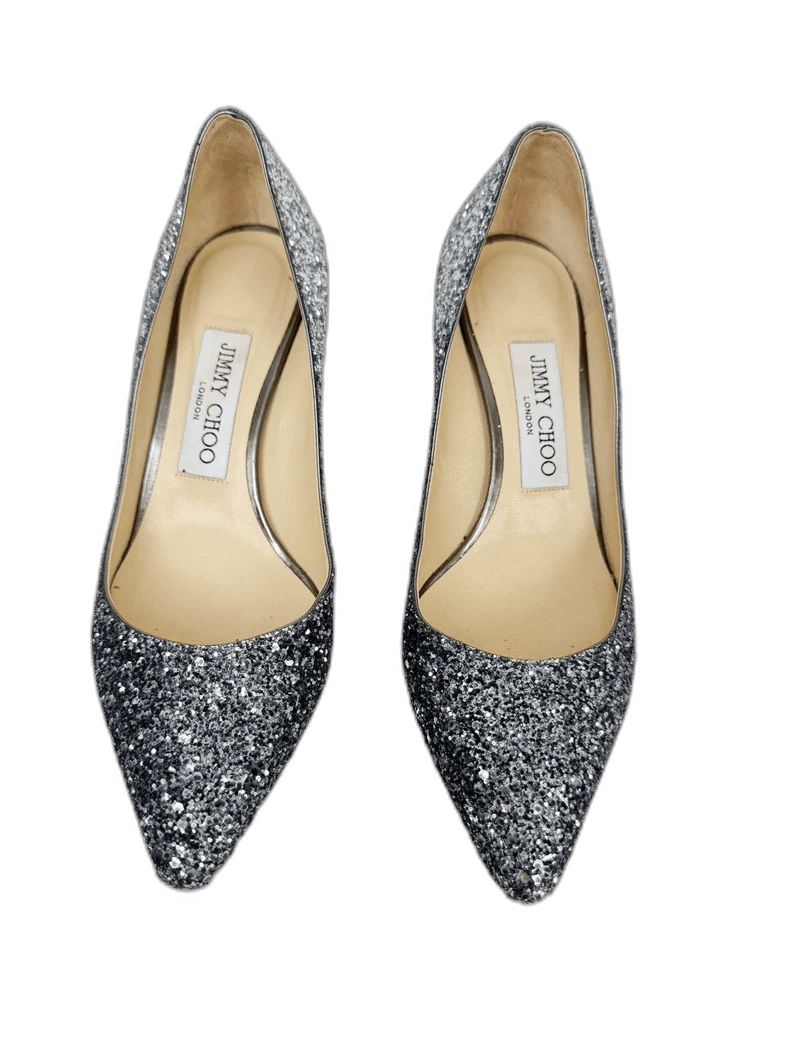 Jimmy Choo Jimmy Choo Silver Gradient High Heels Size 36 Size US 6 / IT 36 - 1 Thumbnail