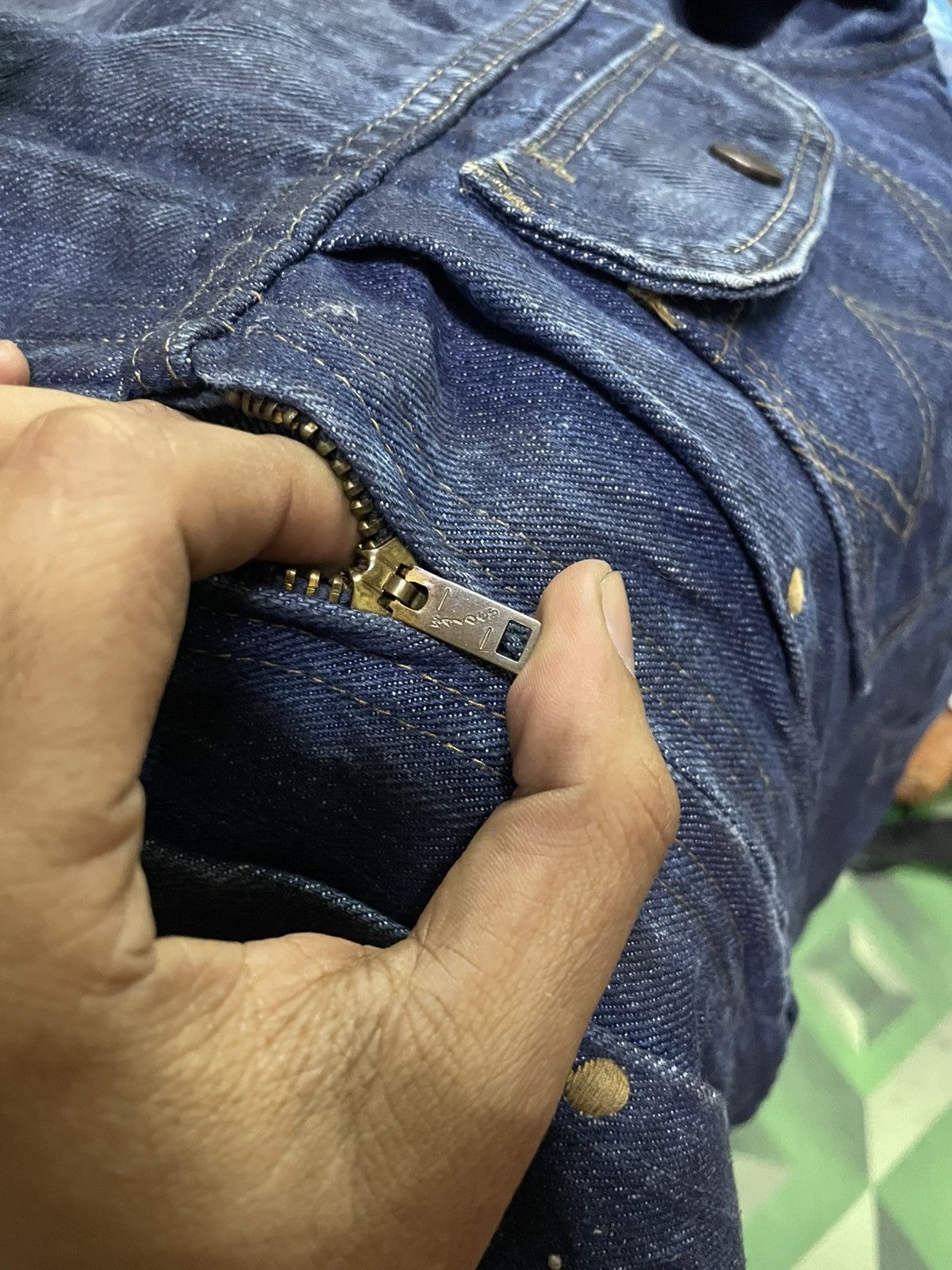 Wrangler Vintage 70-80s Wrangler Tipe one Single Pocket Size US S / EU 44-46 / 1 - 11 Thumbnail