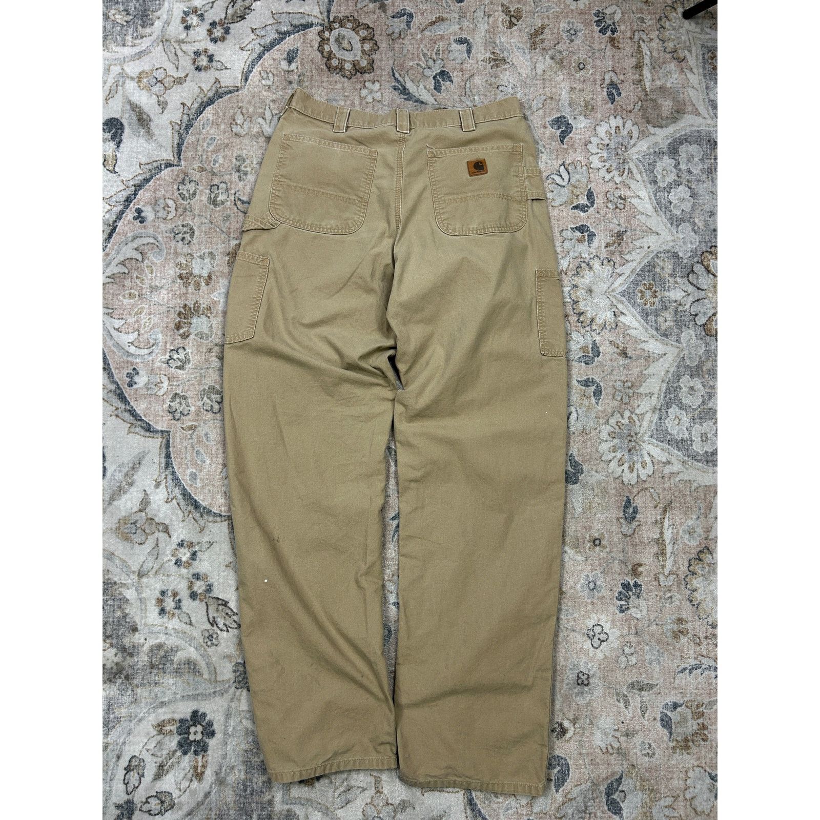 Carhartt Carhartt Canvas Work Wear Pants Size 35W Size US 35 - 2 Thumbnail