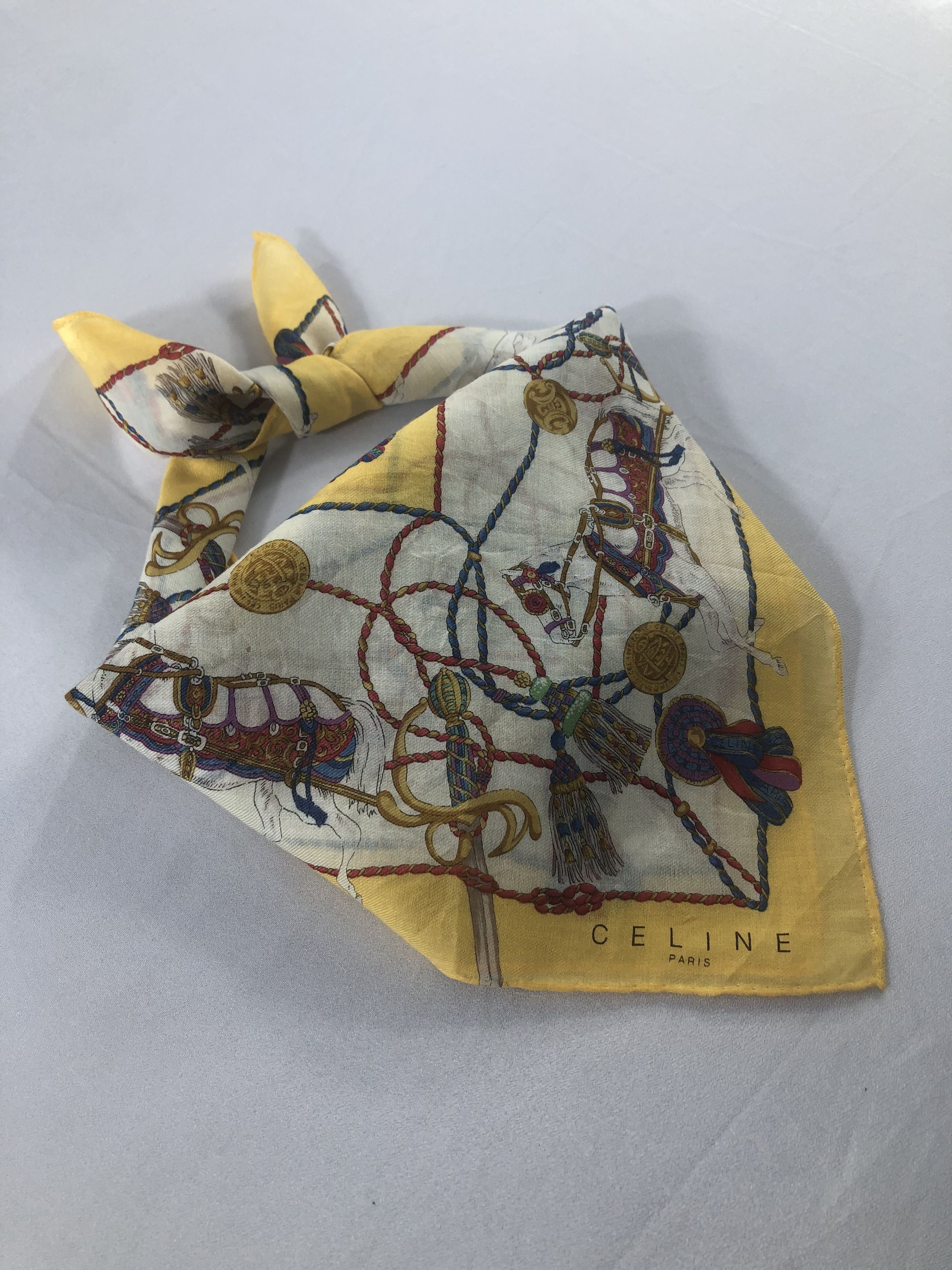 Celine Celine Handkerchief / Bandana / Neckerchief Size ONE SIZE - 1 Thumbnail