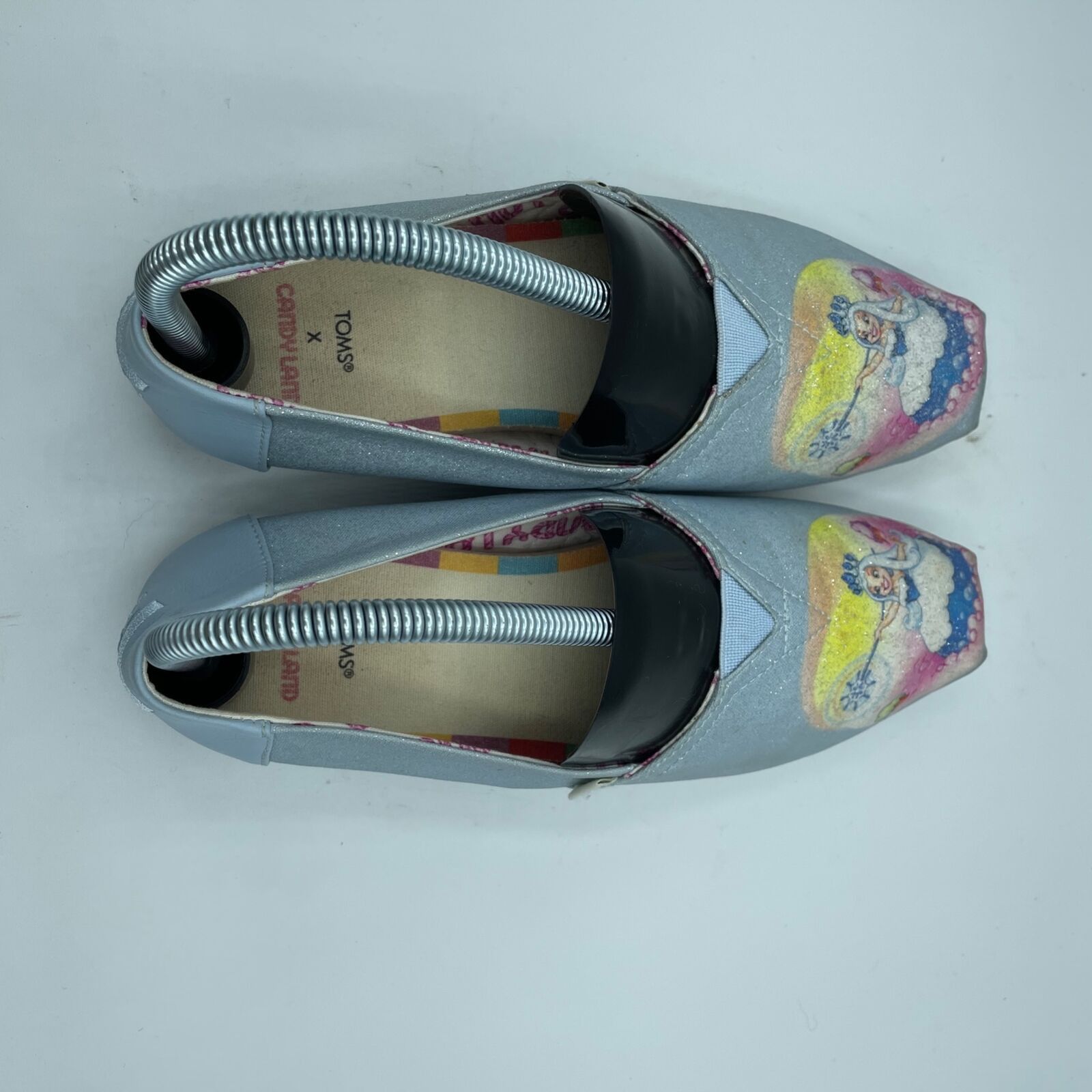 Toms Toms Candy Land Slip On Shoes Frostine Alpargata Womens 7 Size US 7 / IT 37 - 8 Thumbnail