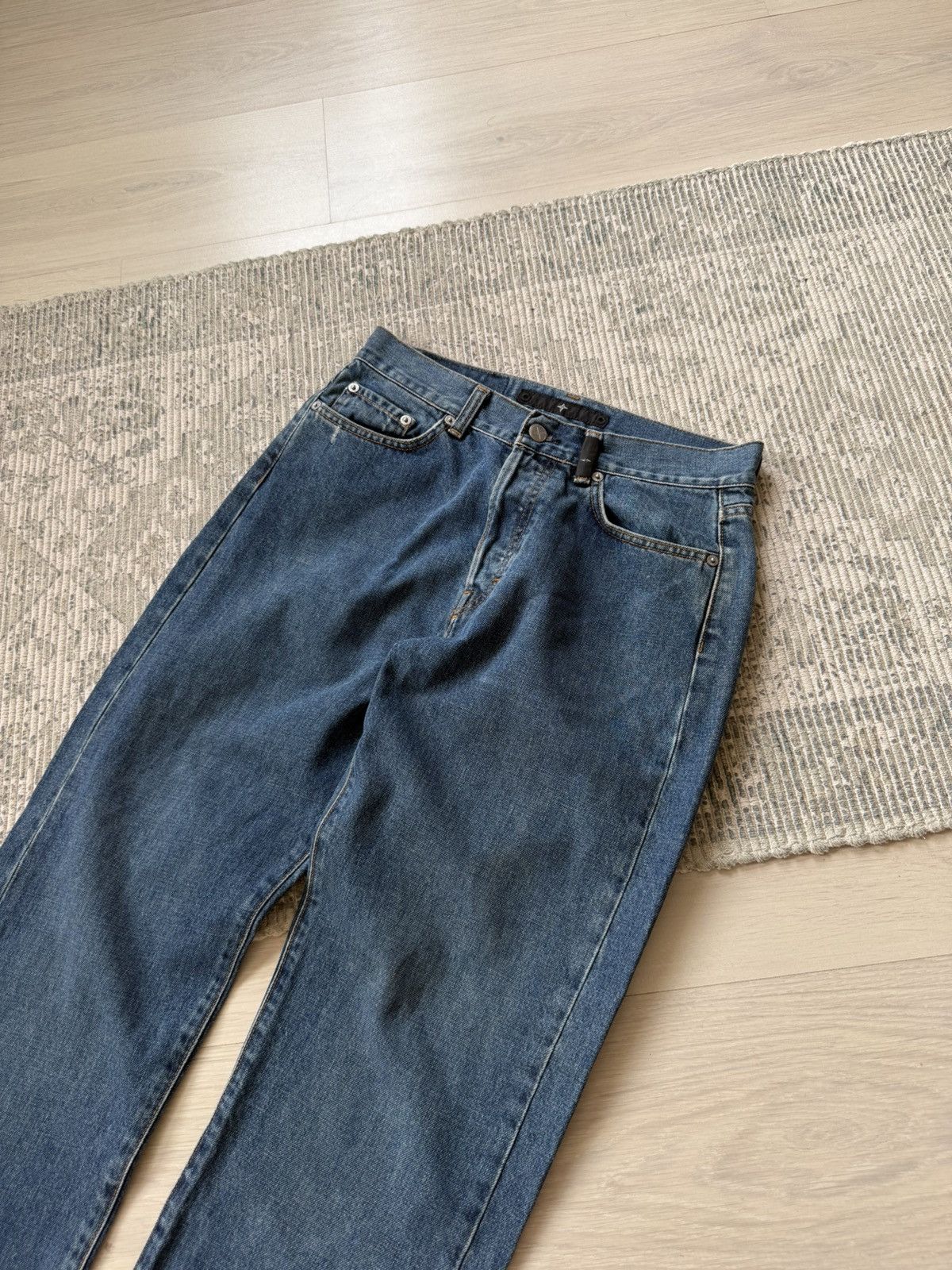 Stone Island Vintage Stone Island Jeans Denim Pants Rare S.I Denims Size US 31 - 4 Thumbnail