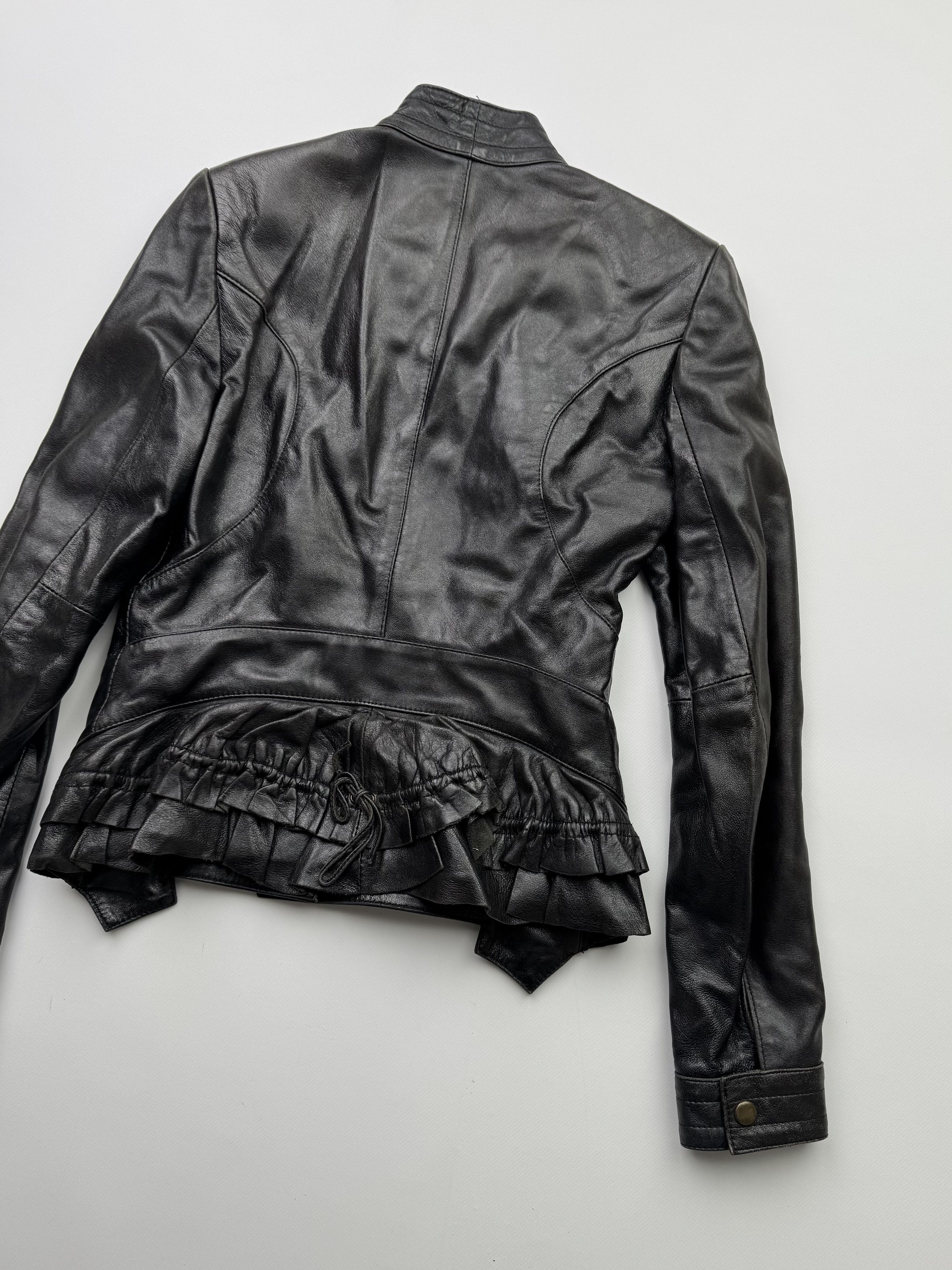 Japanese Brand Vintage Cropped Leather Jacket B416(V175) Size S / US 4 / IT 40 - 14 Thumbnail