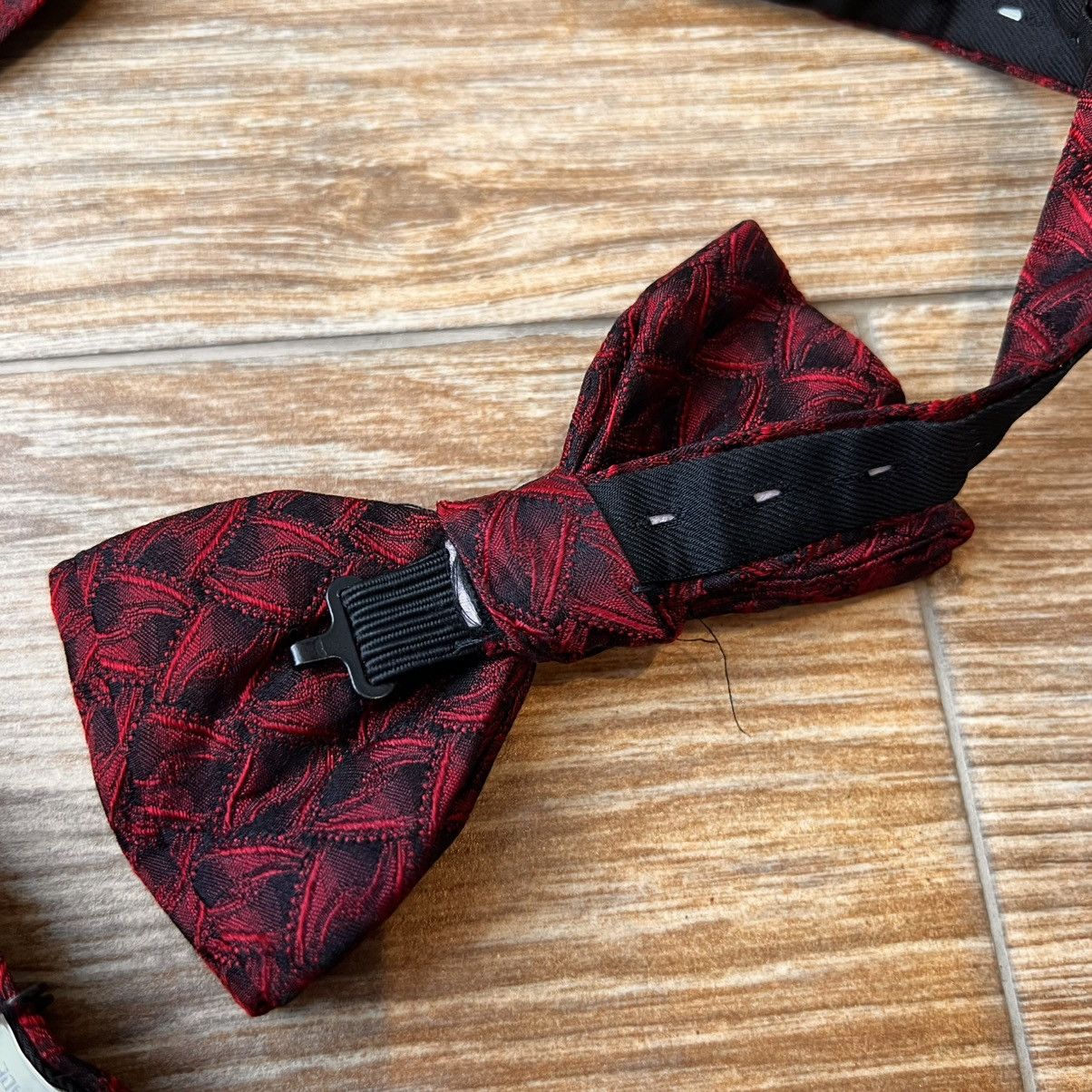 Balmain Balmain Red Luxury Bow tie Size ONE SIZE - 3 Thumbnail