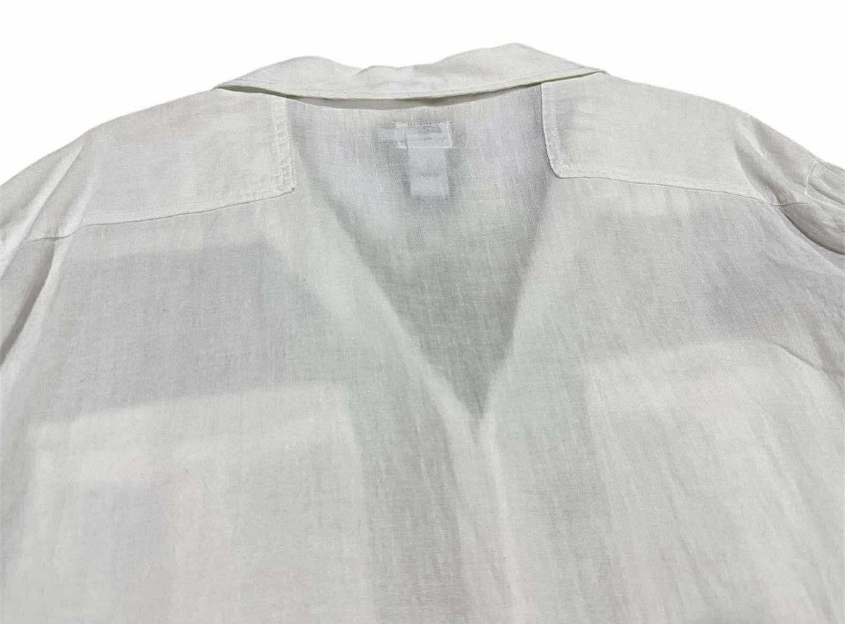 Calvin Klein 🔥Vintage Calvin Klein Linen Shirt Oversized Double Pockets Size US L / EU 52-54 / 3 - 8 Thumbnail