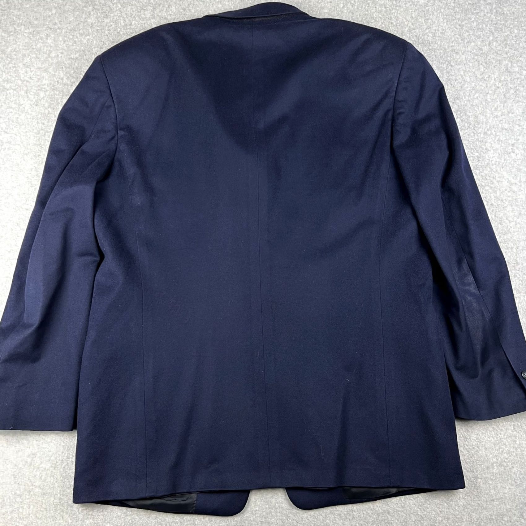 Canali Canali Proposta Loro Piana Wool Cashmere Blazer Jacket 50L Blue Sport Coat Mens Size 50R - 2 Thumbnail