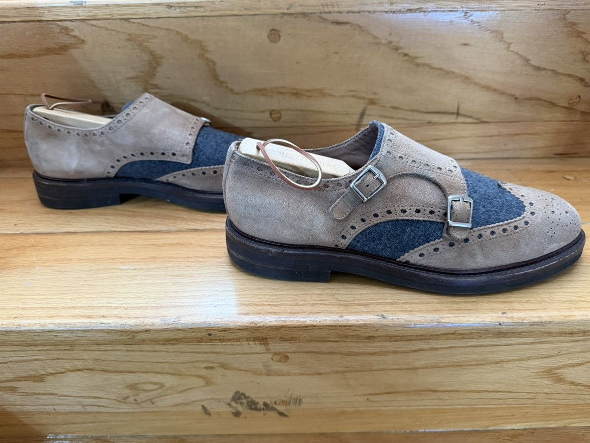 Brunello Cucinelli Brunello Cucinelli Suede Doublemonks Size US 9.5 / EU 42-43 - 3 Thumbnail