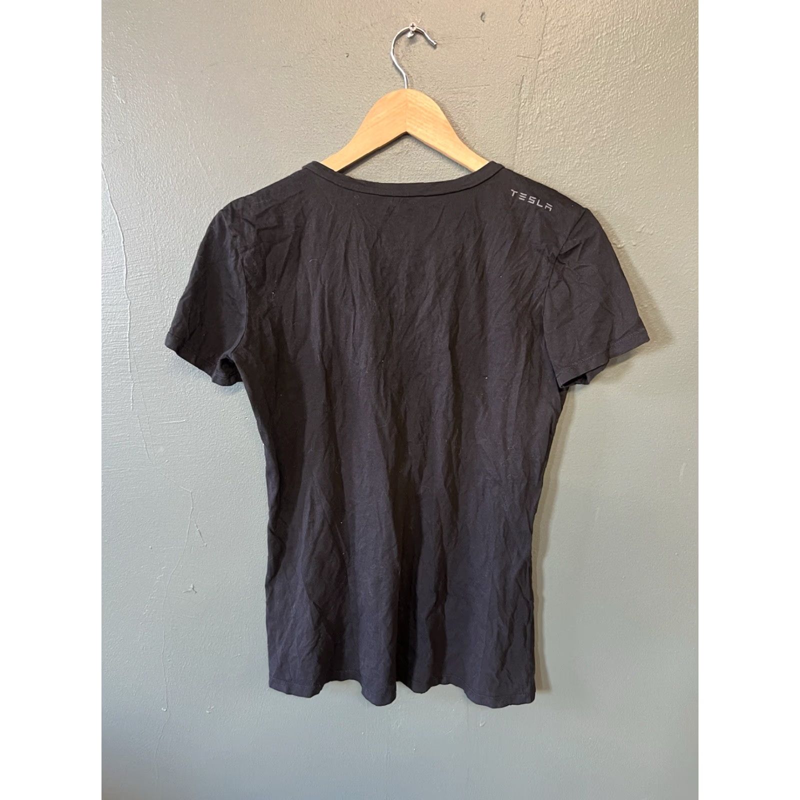Vintage Tesla T-Shirt Women Short Sleeve XS? Wait, no. Size XL / US 12-14 / IT 48-50 - 2 Thumbnail