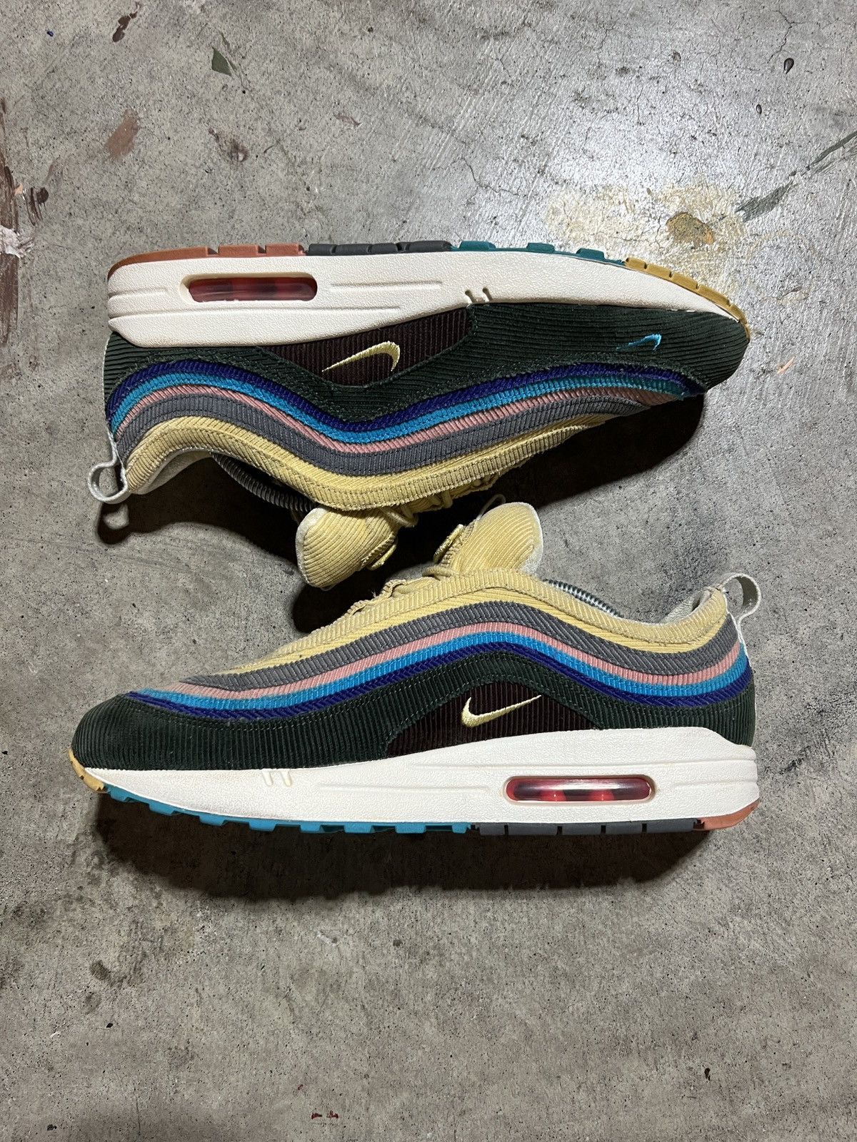 Jordan Brand Nike Sean Wotherspoon Air Max 97/1 Size US 9.5 / EU 42-43 - 3 Thumbnail