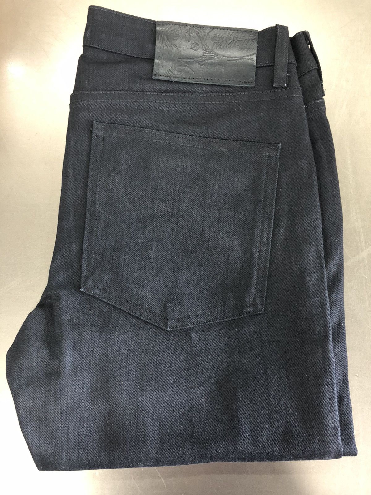 image of Naked Famous Black Power Stretch Super Skinny Guy, Men's (Size 36)