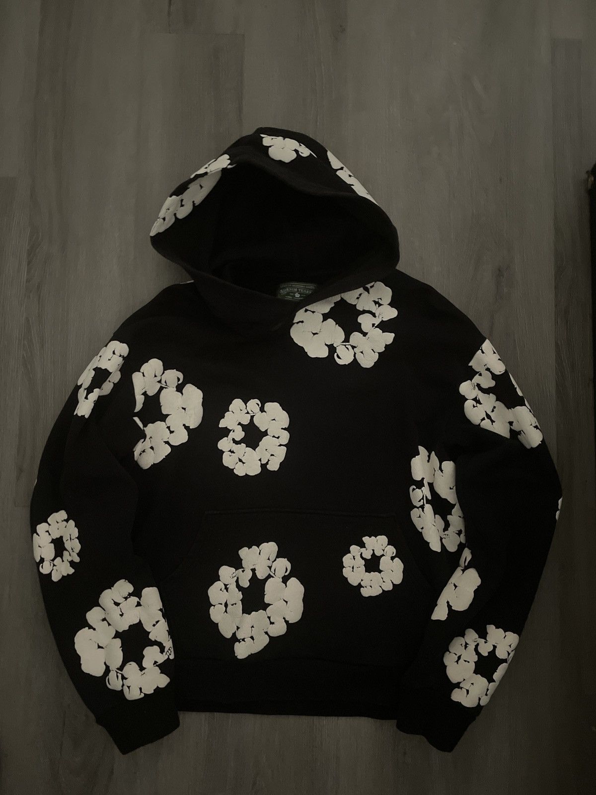 DENIM TEARS Black & White Denim Tears Hoodie Size US S / EU 44-46 / 1 - 1 Thumbnail