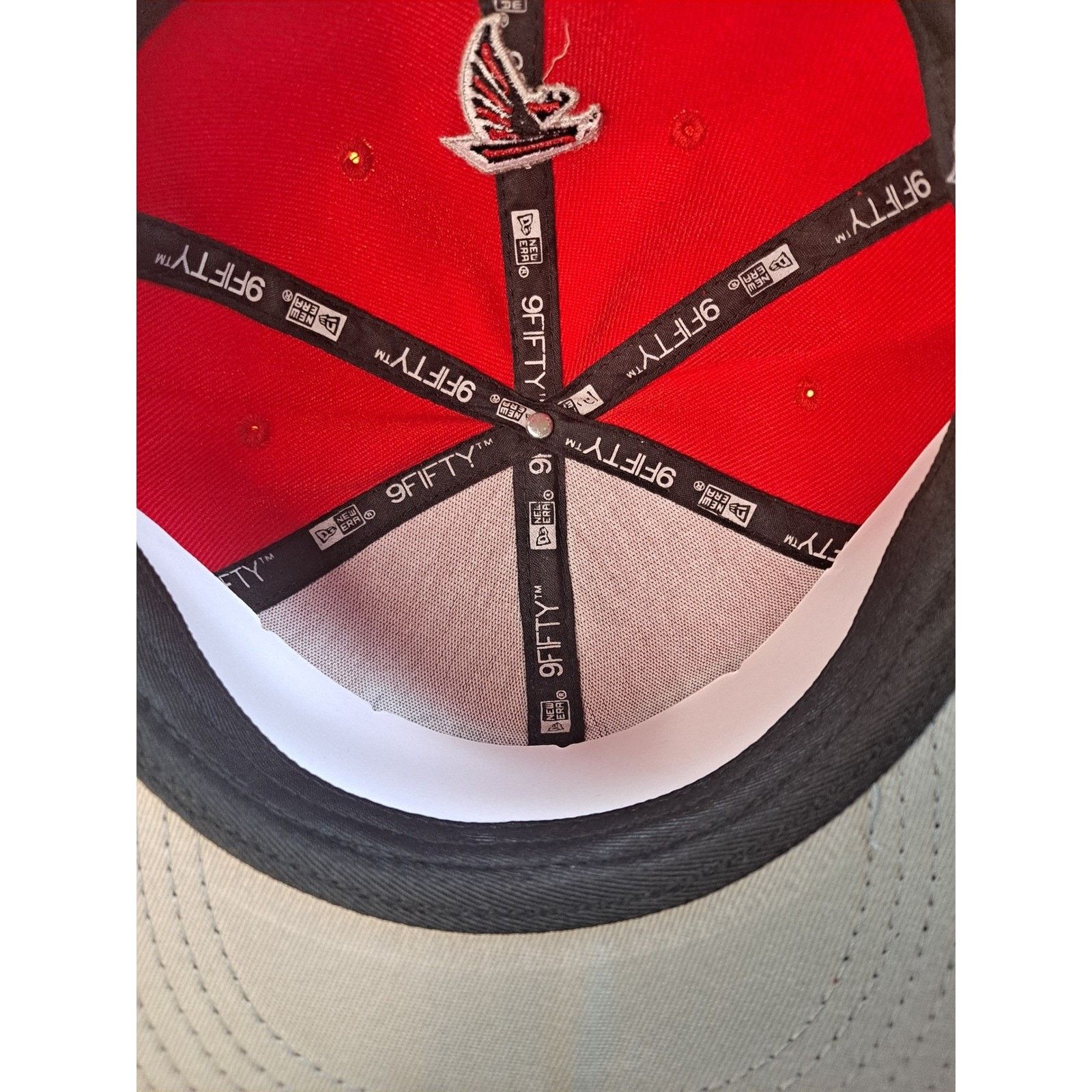 New Era Atlanta Falcons New Era NFL Hat Snapback ATL Football Cap Size ONE SIZE - 6 Thumbnail