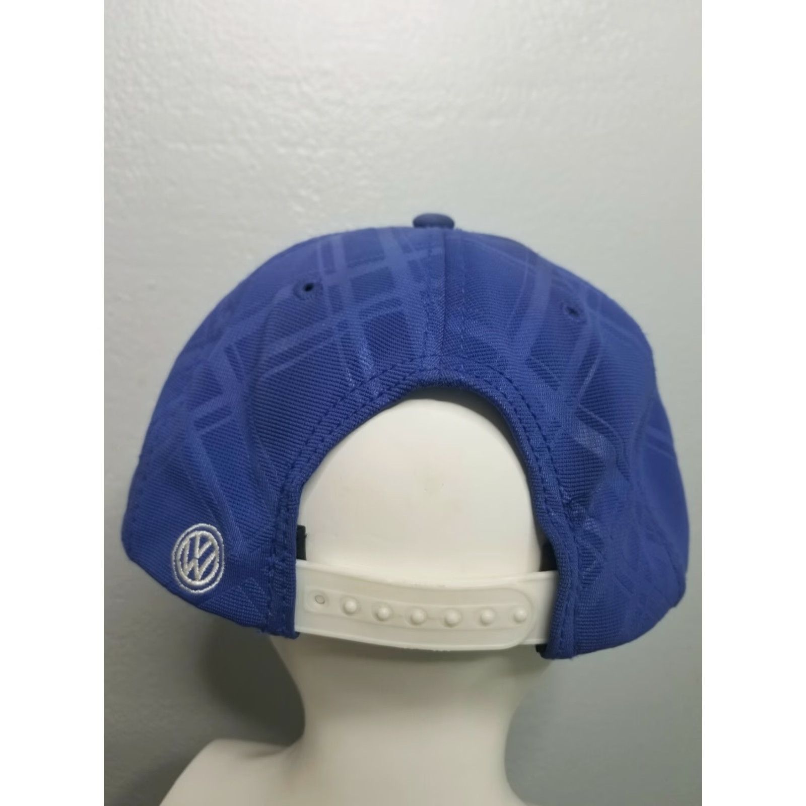 Vintage Volkswagen VW Logo Emblem Blue Dad Hat Adjustable Snapback Baseball Cap Size ONE SIZE - 3 Thumbnail