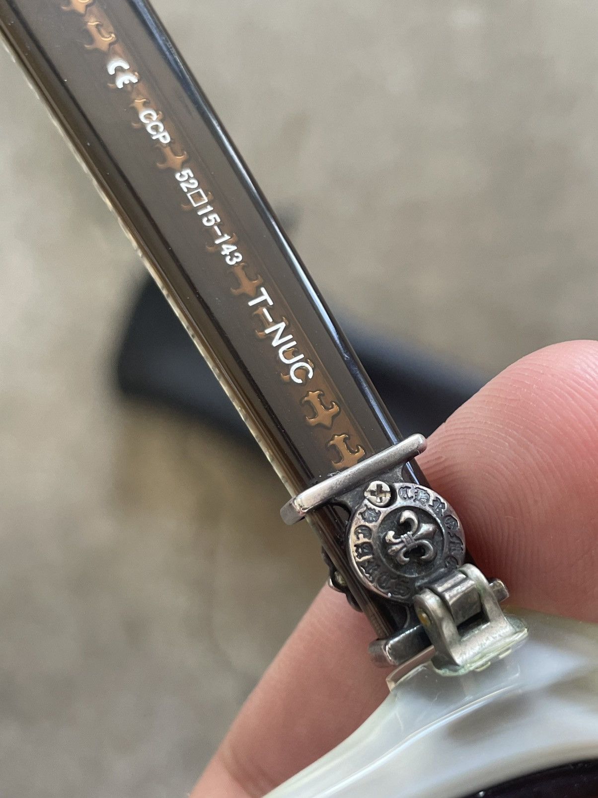 Chrome Hearts Chrome Hearts T-NUC Sunglasses Size ONE SIZE - 13 Thumbnail