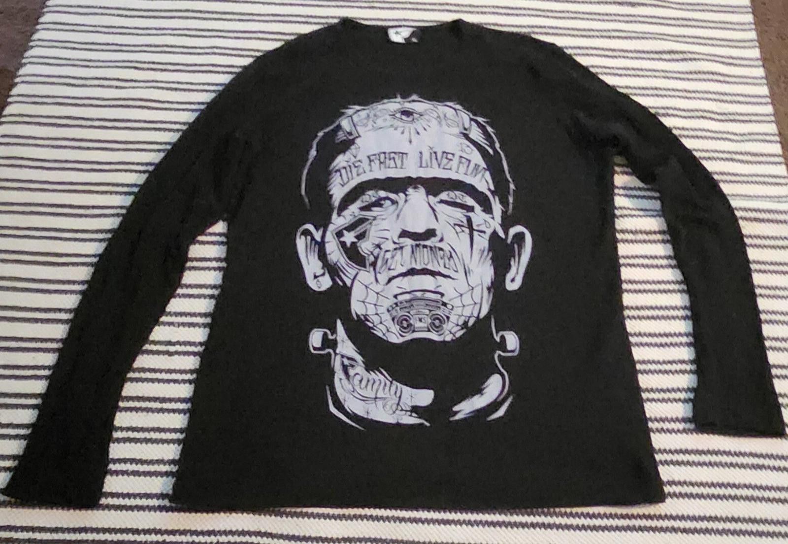 Famous Stars And Straps Frankenstein Vintage T-Shirt Cond Universal XL FAMOUS STAR Size US XL / EU 56 / 4 - 1 Thumbnail