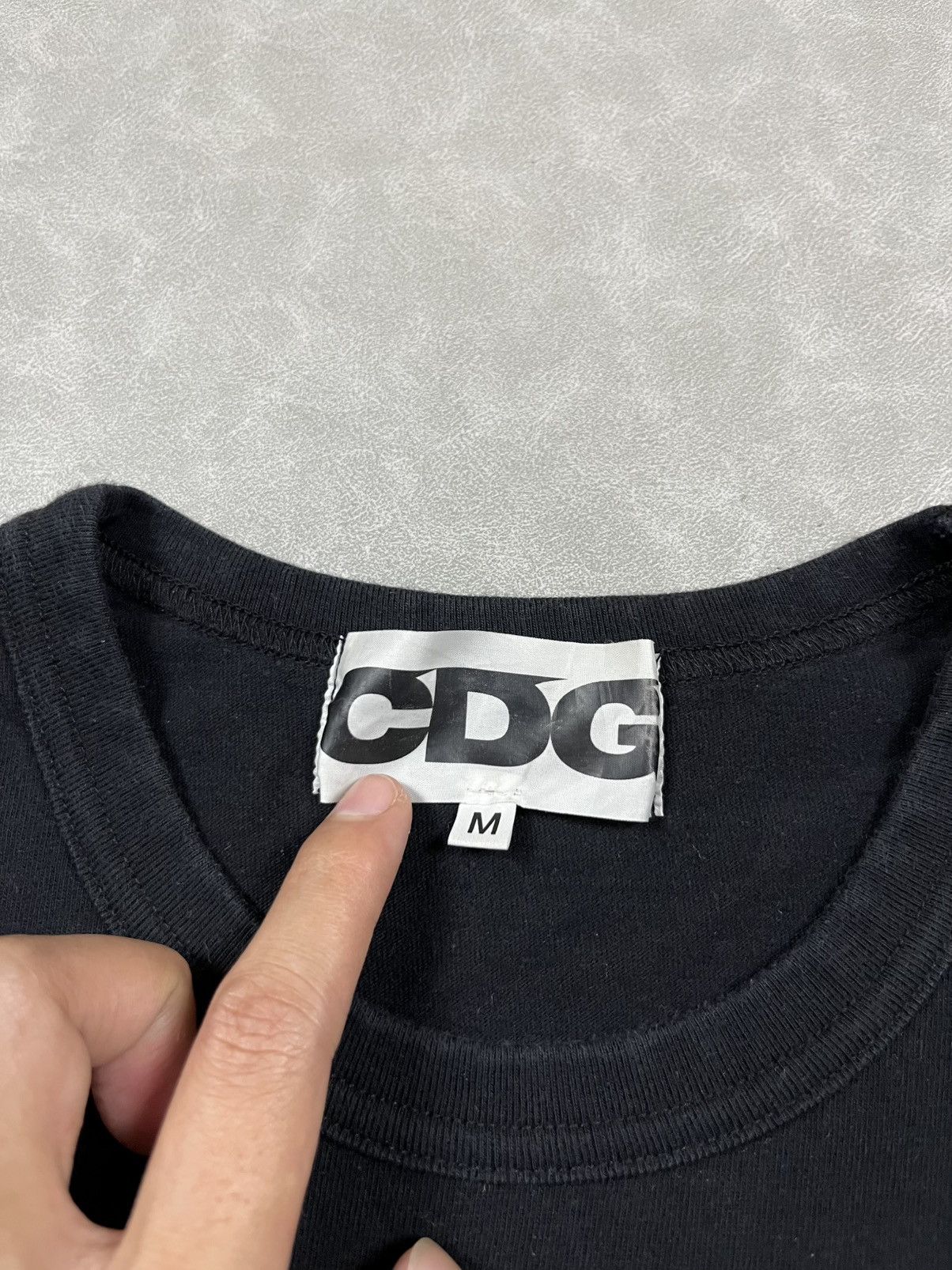 Comme des Garcons Comme Des Garcons black tee Size US S / EU 44-46 / 1 - 3 Thumbnail