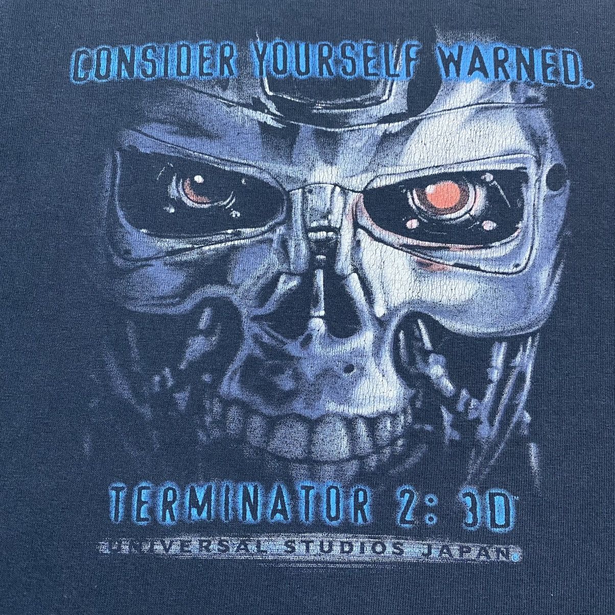 Universal Studios Rare‼️🔥Vintage Terminator 2 Consider Yourself Warned T-Shirt Size US M / EU 48-50 / 2 - 8 Thumbnail
