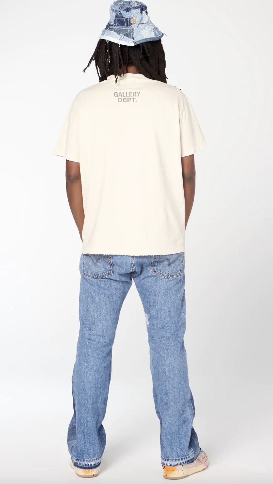 Gallery Dept. o1mle0725 Boring T-Shirt in Antique White Size US L / EU 52-54 / 3 - 5 Thumbnail