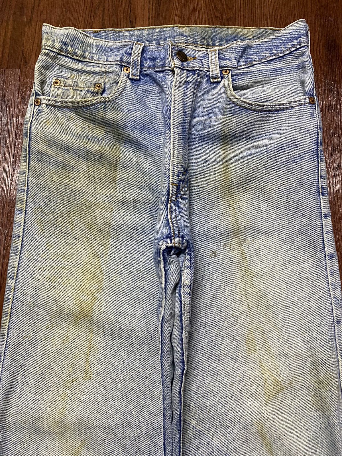 Levi's Vintage Levis 90s Vietnam Grunge Blue Faded Wash Jeans Size US 30 / EU 46 - 3 Thumbnail