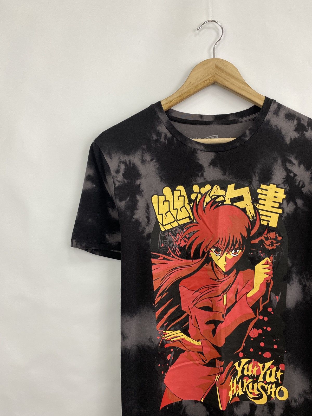 Anime 🇯🇵 Yu Yu Hakusho Anime Cartoon Graphic T-Shirt Hype Y2K Size US M / EU 48-50 / 2 - 2 Thumbnail