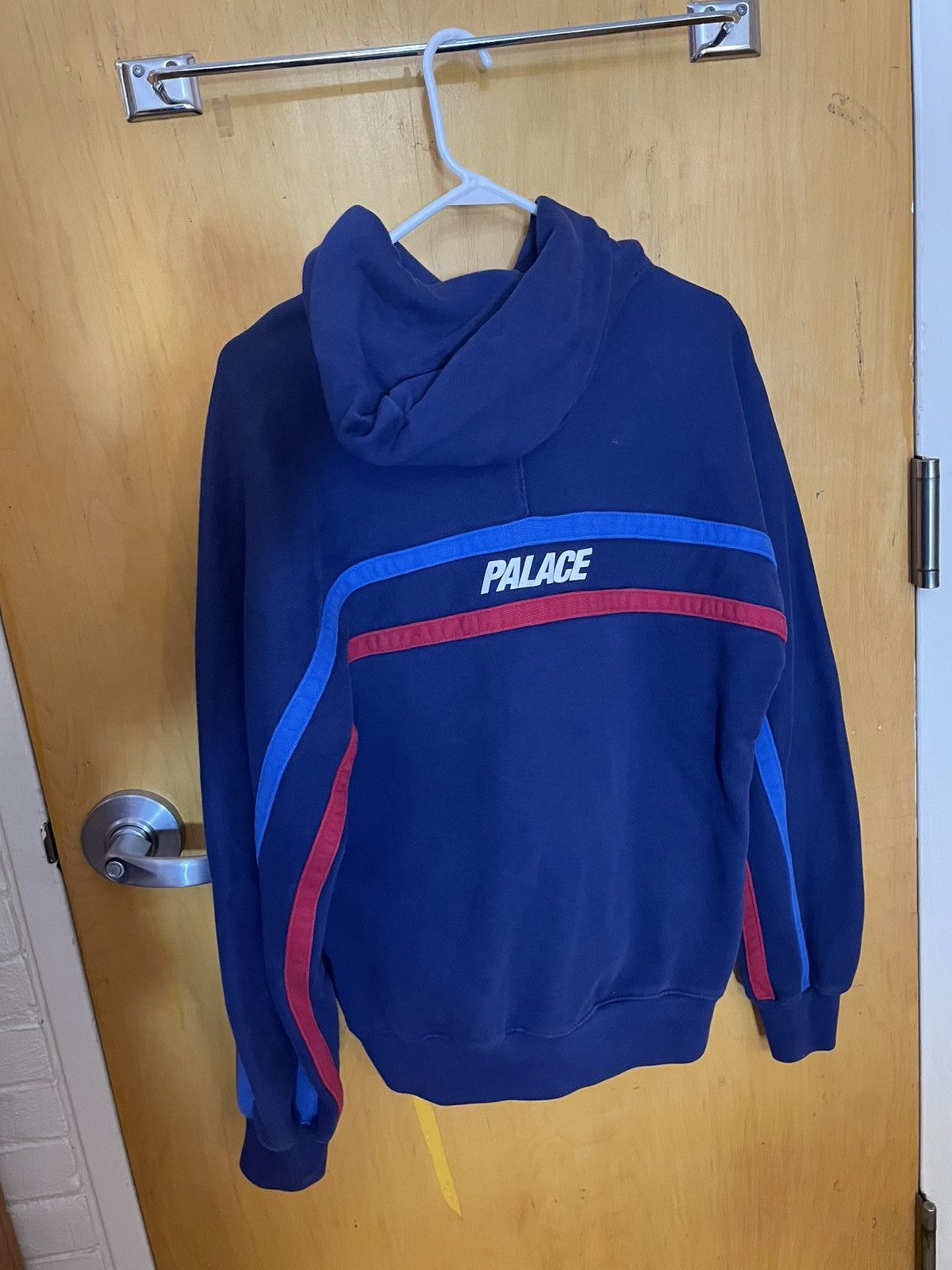 Palace PALACE FW18 Navy S-Line Logo Hoodie Size US M / EU 48-50 / 2 - 2 Thumbnail