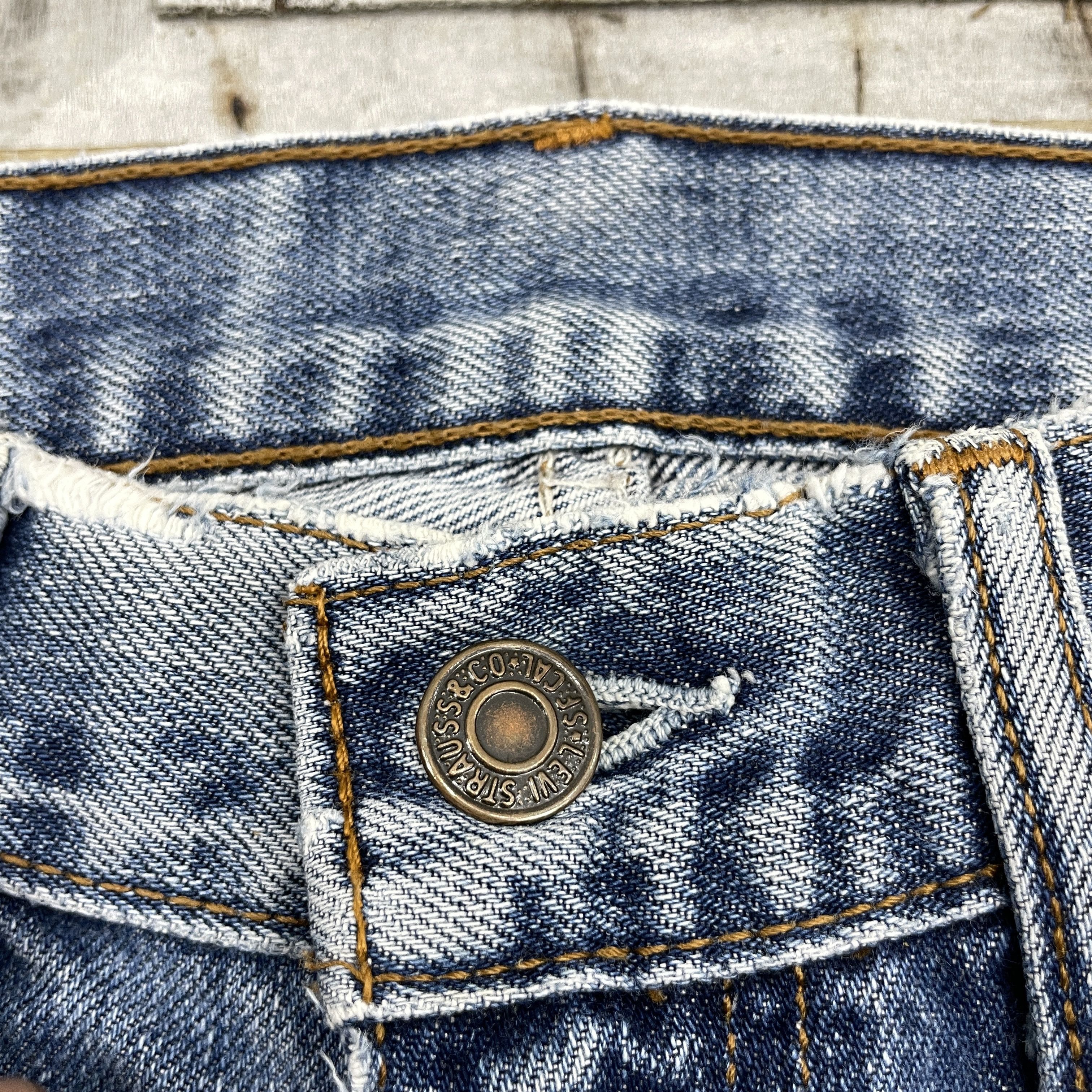 Levi's Vintage Levi's 512 Faded Distressed Jeans-WC317 Size US 30 / EU 46 - 6 Thumbnail