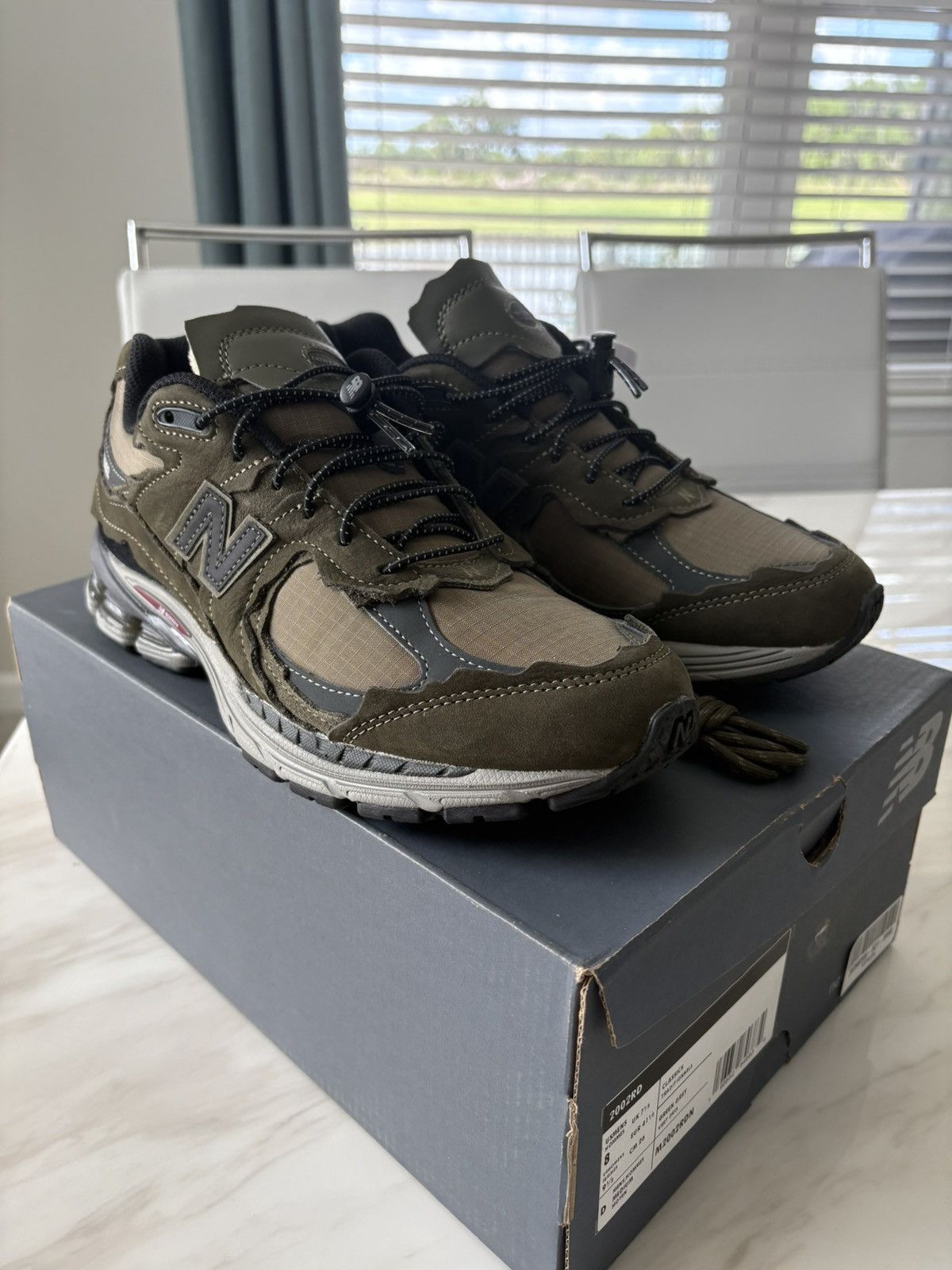 New Balance New Balance 2002r Protection Pack Dark Moss Size US 8 / EU 41 - 1 Thumbnail