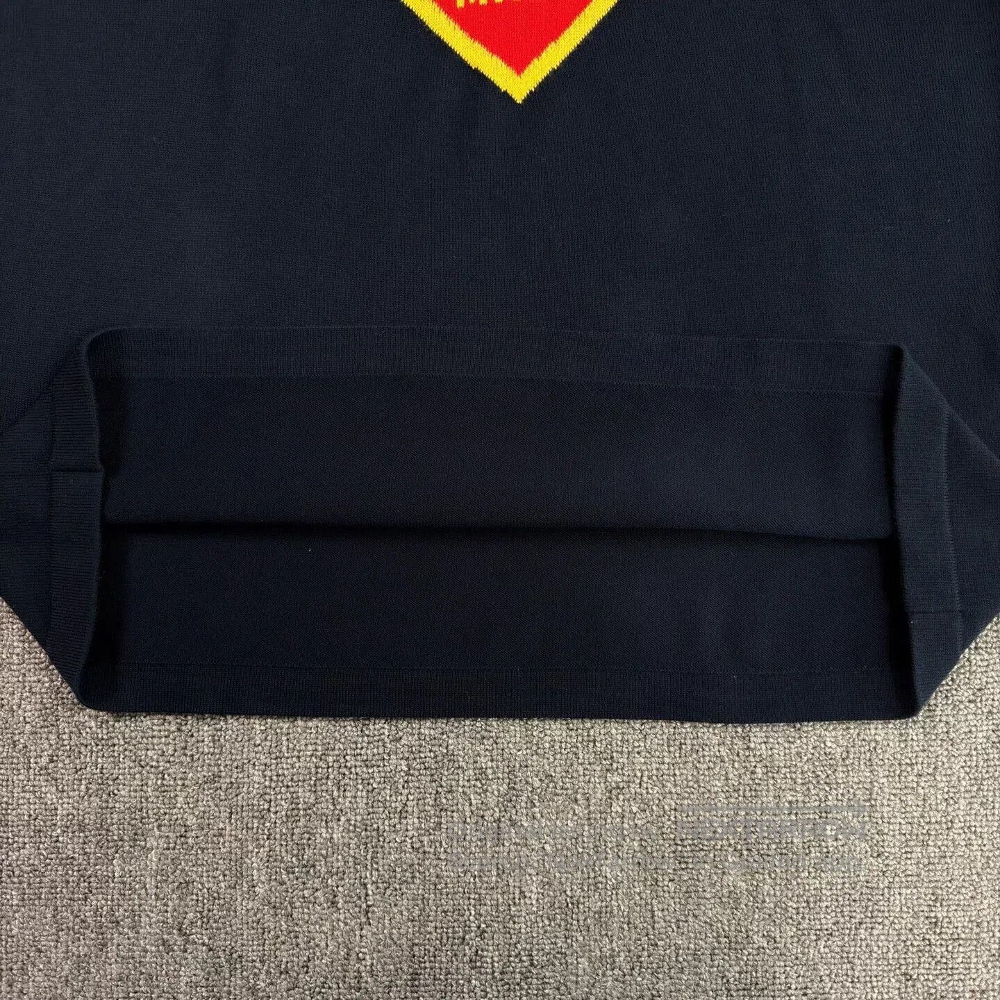 Louis Vuitton LV Nigo Heart Pattern Navy Knit Tee. Size US S / EU 44-46 / 1 - 7 Thumbnail