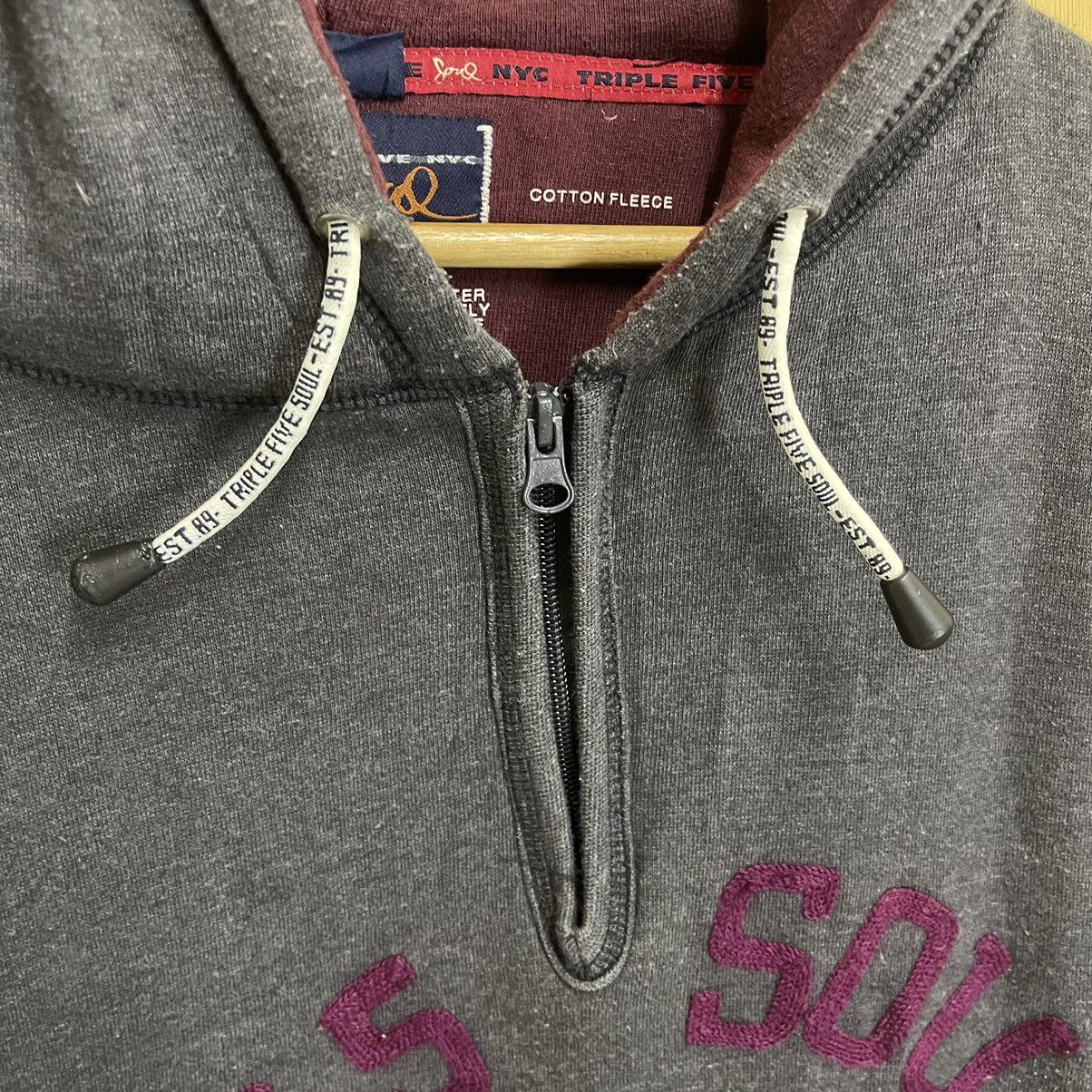 Japanese Brand × Triple 5 Soul × Vintage Triple 5 Soul Spellout Embroidered Pullover Hoodie Size XXL Size US XL / EU 56 / 4 - 6 Thumbnail