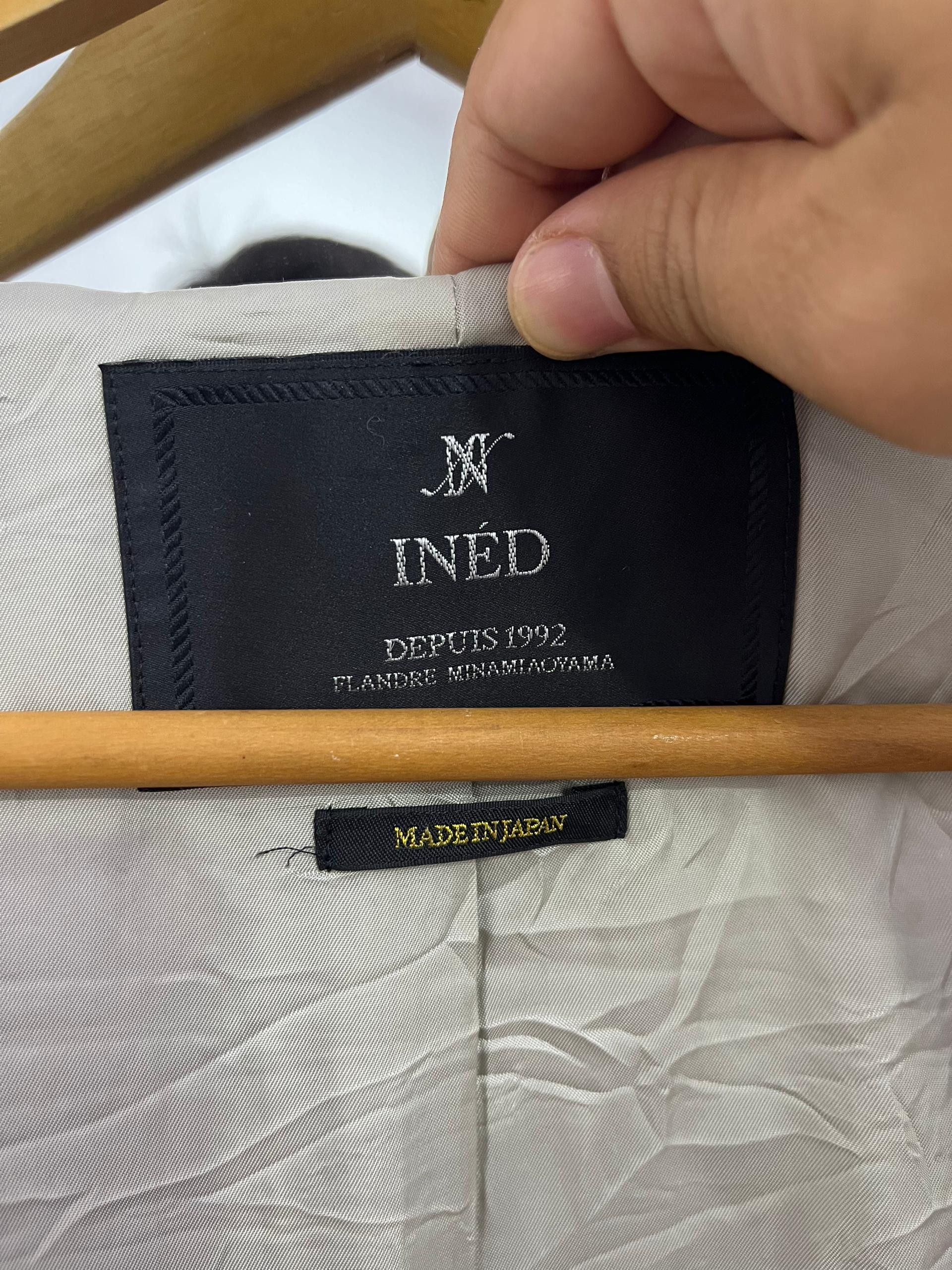 Yohji Yamamoto INED Yohji Yamamoto Japan Wool Hooded Duffle Coat Size S / US 4 / IT 40 - 5 Thumbnail