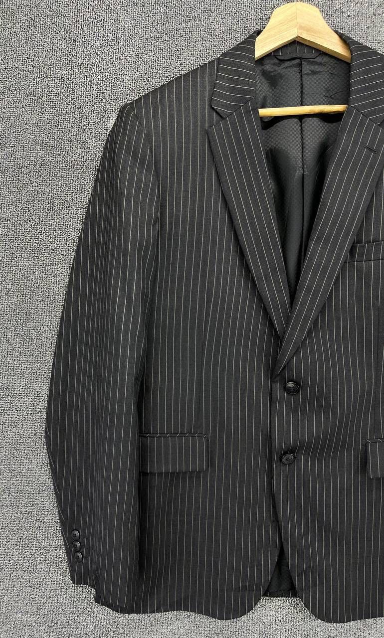 Issey Miyake Issey Miyake Tete Homme Black Wool Blazers Coats Jacket Size US XL / EU 56 / 4 - 3 Thumbnail