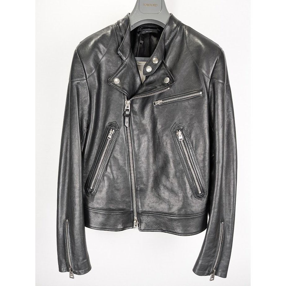 Tom Ford o1rshd1 Outerwear Other Leather Jacket in Black Size US M / EU 48-50 / 2 - 2 Thumbnail
